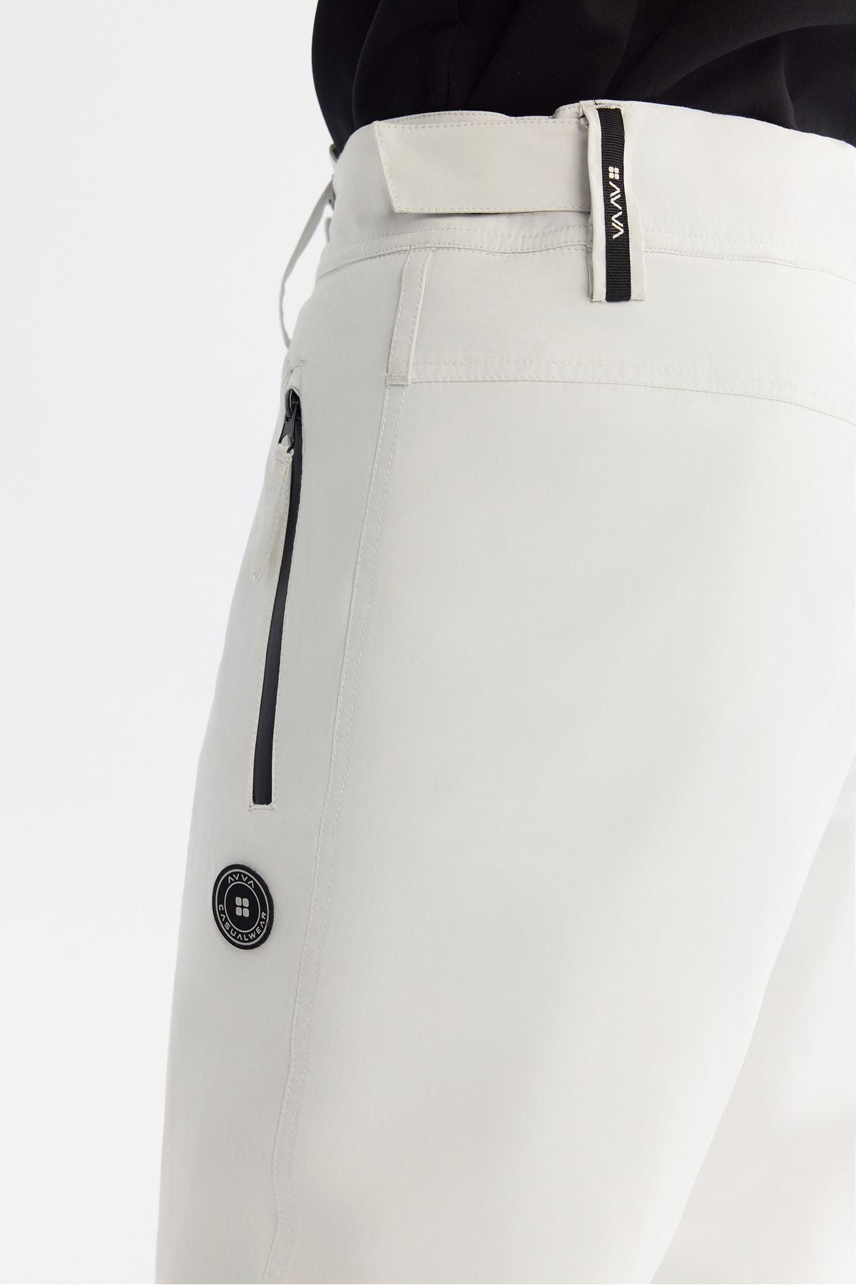 Men's white water repulsive windproof
