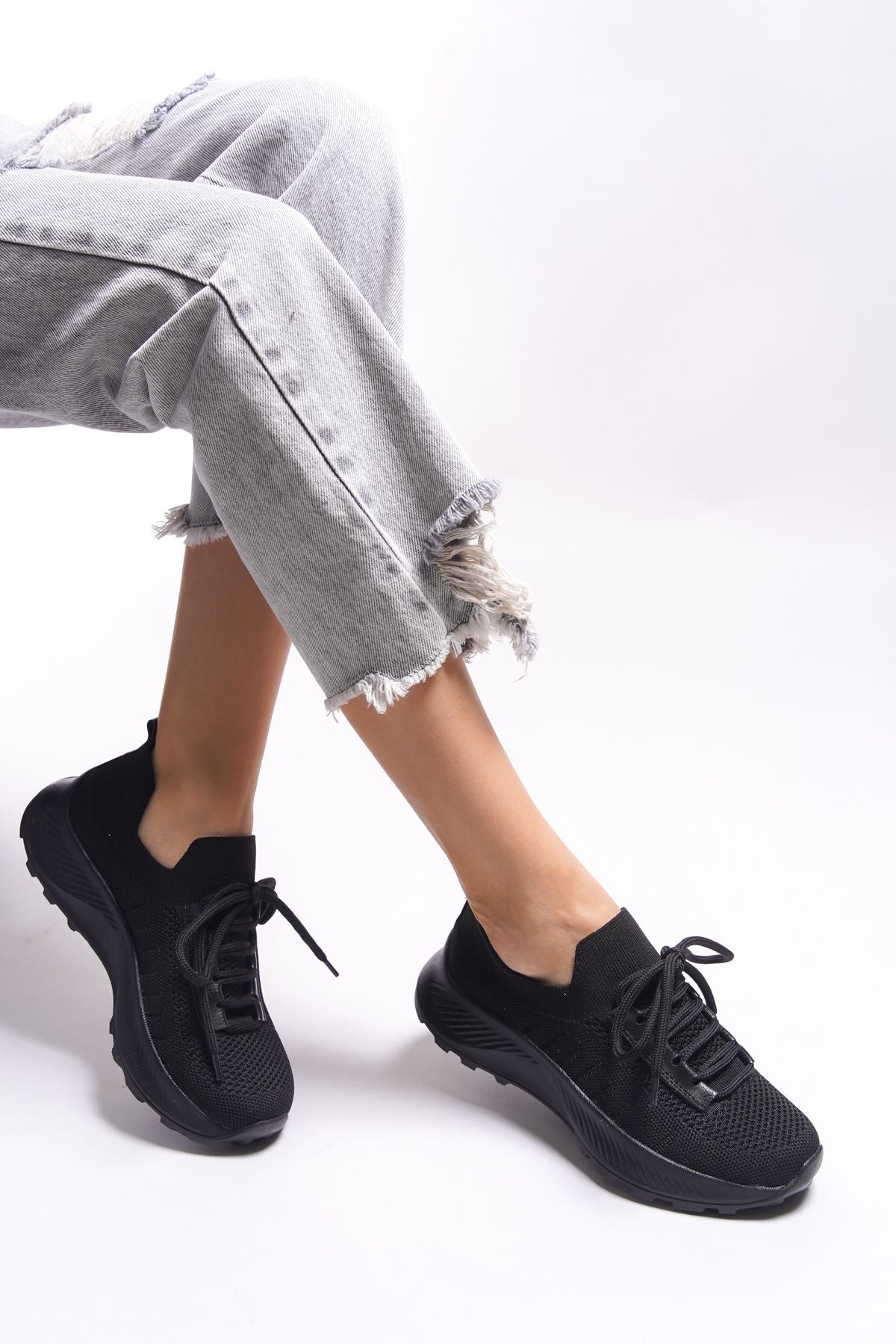 Umhebel Woman Sneaker 00122011 Black