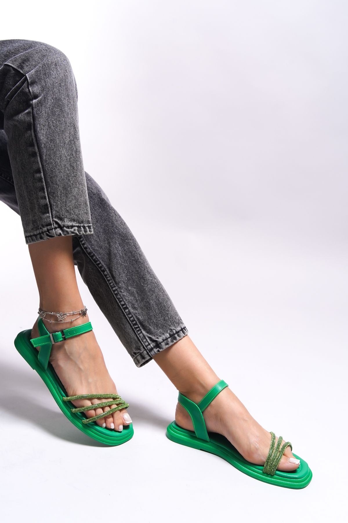 Varvaesh Woman Sandals 0012110 Green