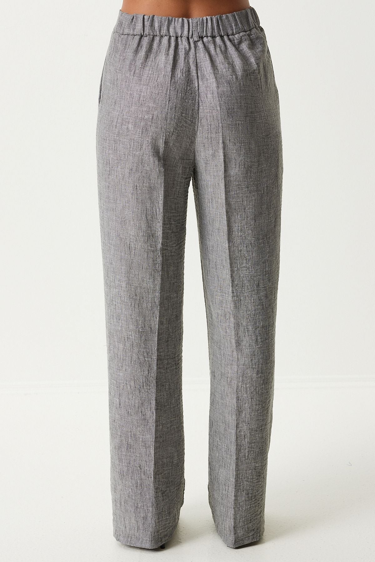 WOMEN'S ARRASİSİT SHALL YAKA Oversize Vest Trousers Set FN03230