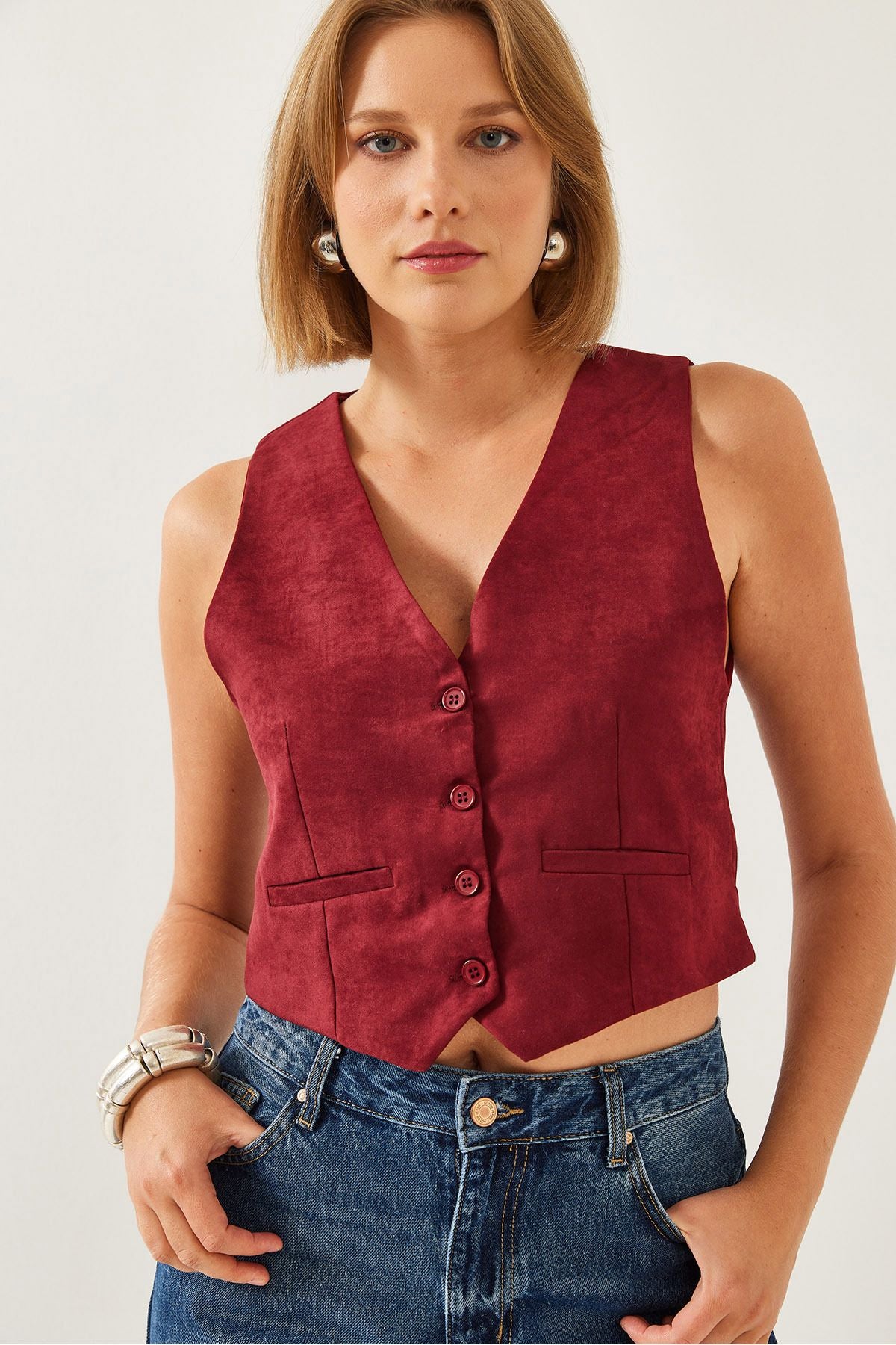 WOMEN'S SÜET VEST 60261011