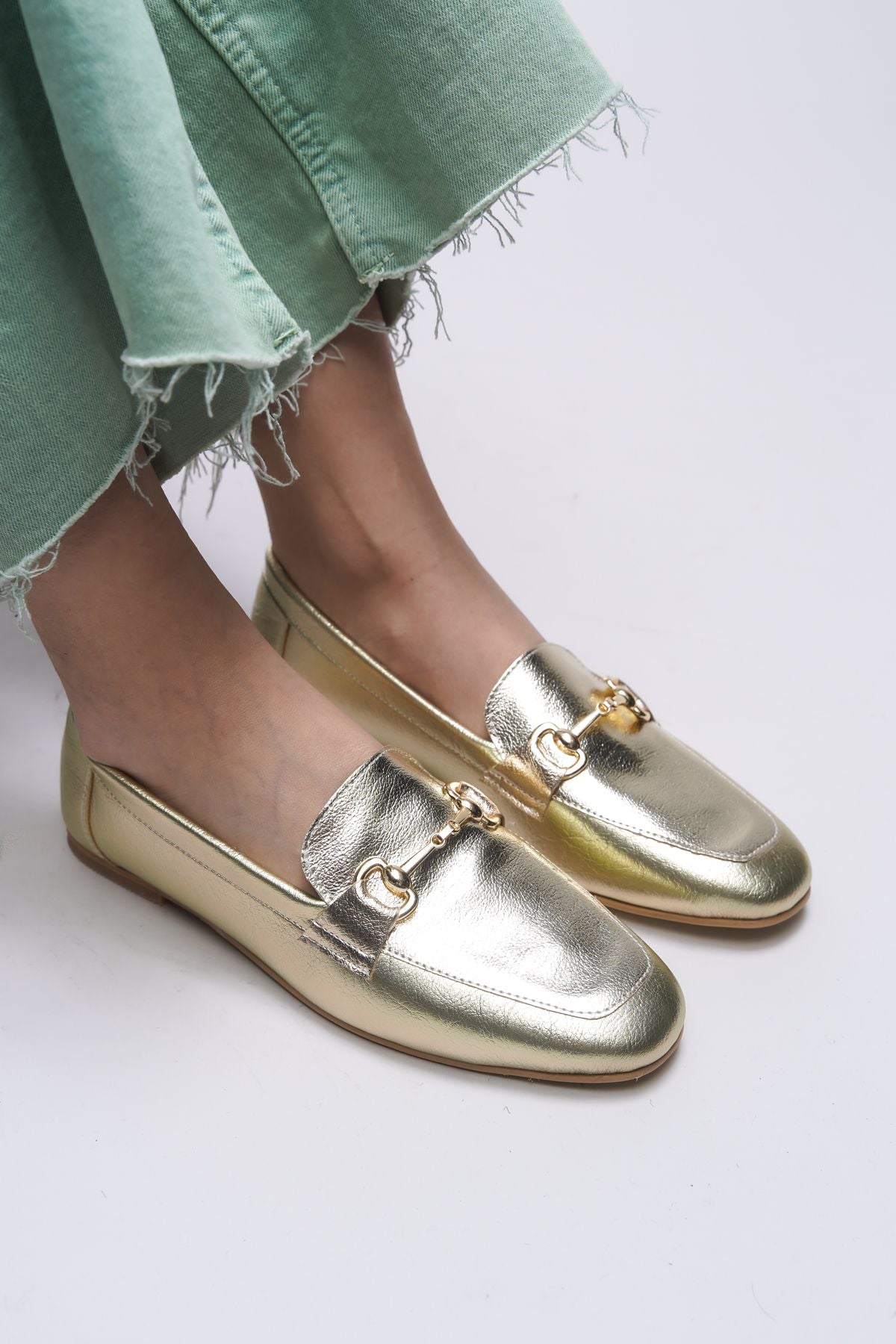 OPHISALIA WOMEN'S Flat Shoes 001293 Gold