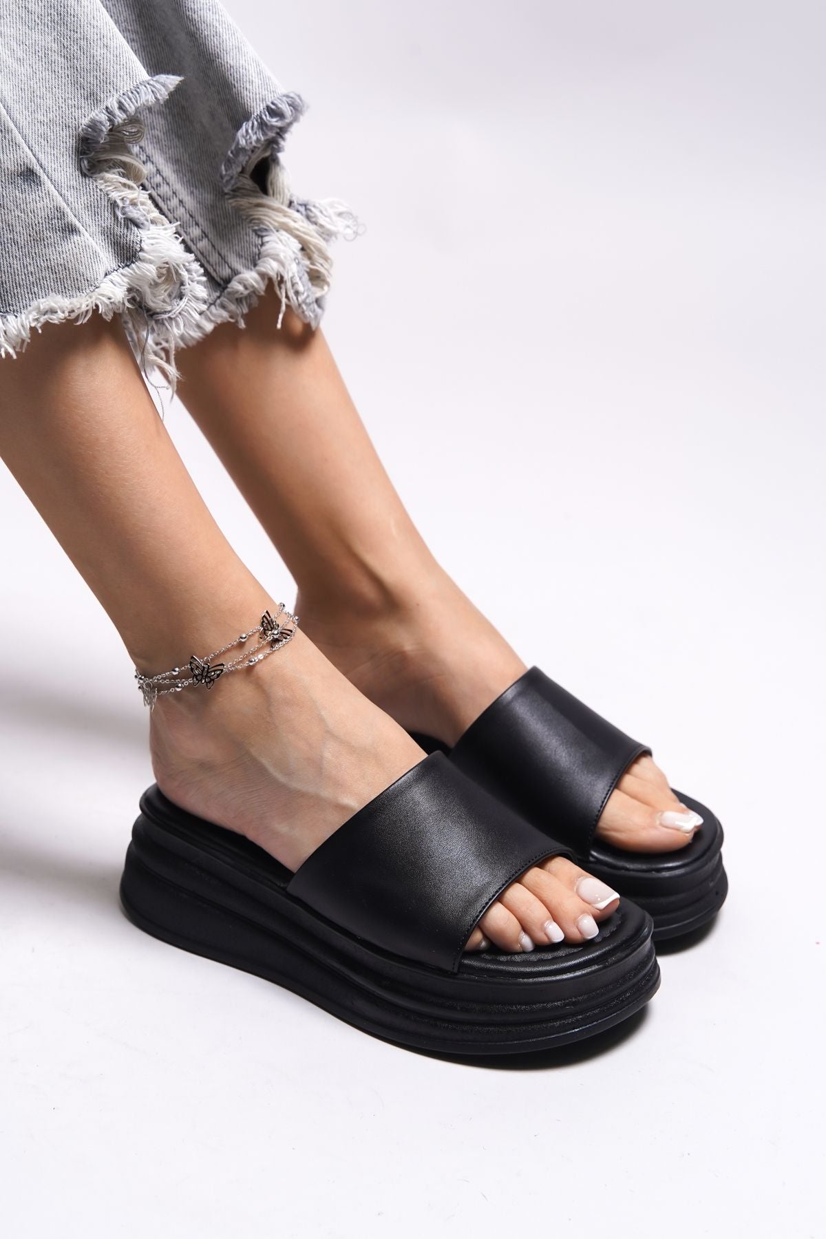 Loukeros Woman Slippers 0012315 Black