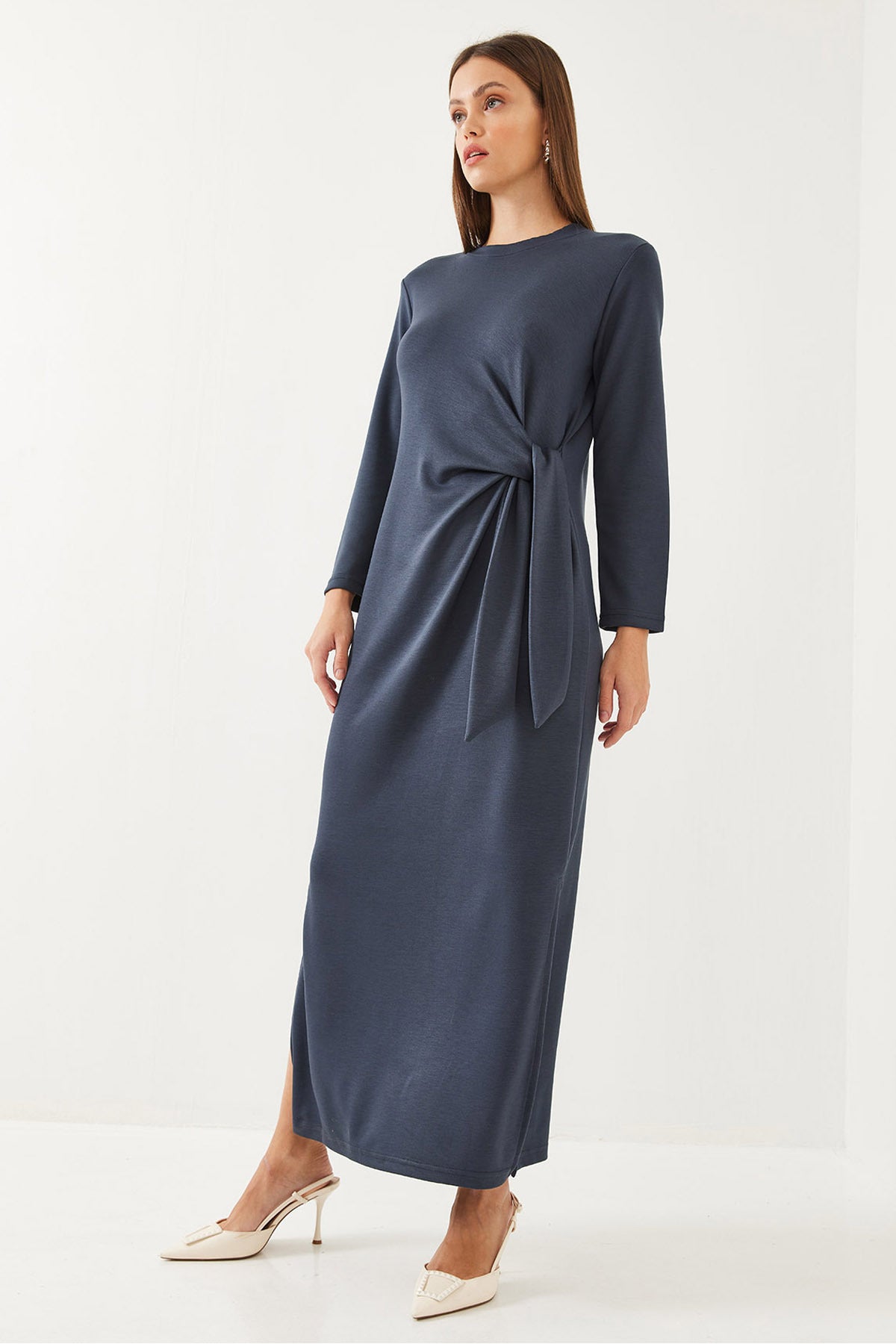 Women's Tie Detailed Modal Dress 60351002