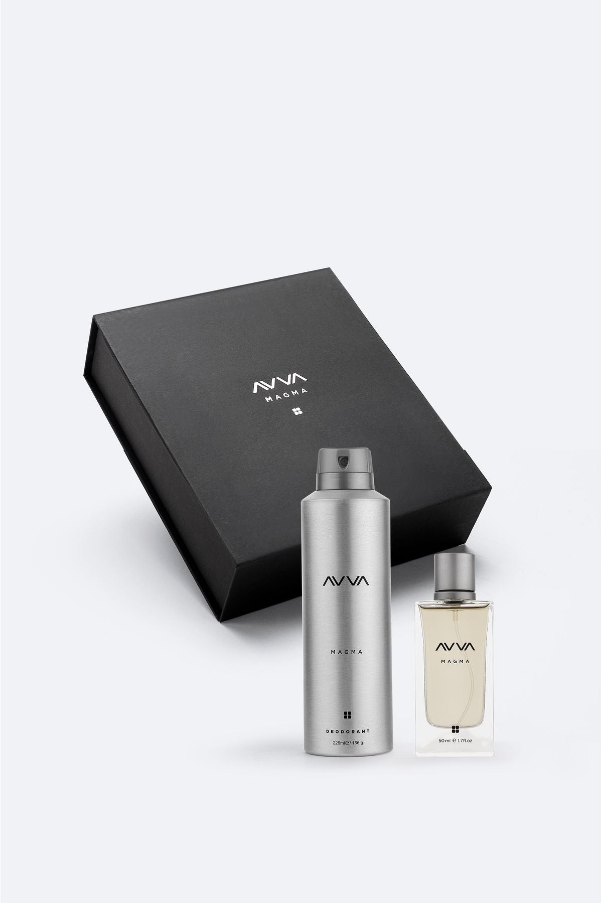 Men's Magma Gift Boxed 2 Li Perfume and Deodorant Set 50 ML 226 ml B009109