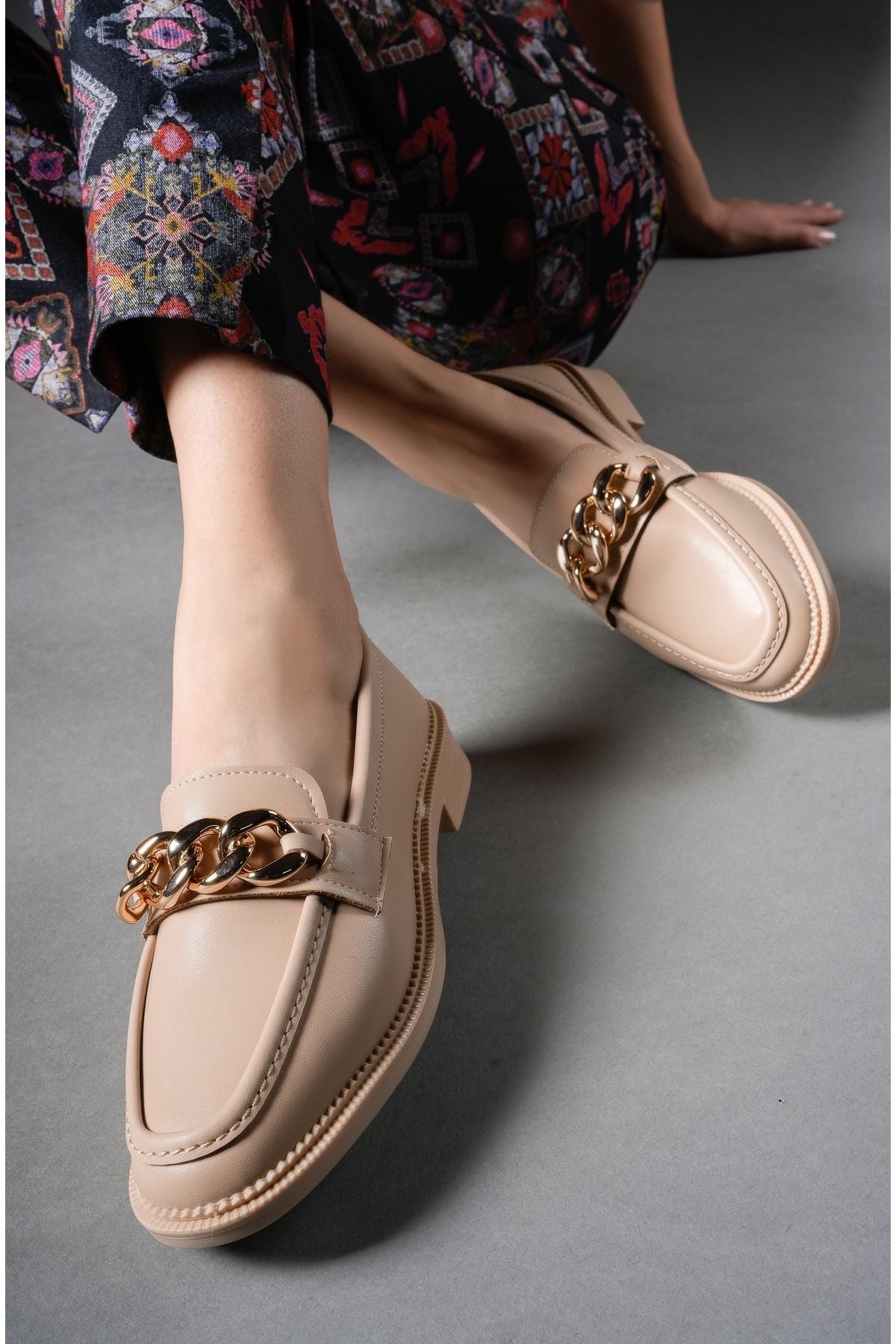 IRVETHAS WOMEN Loafer 0012103 Nude