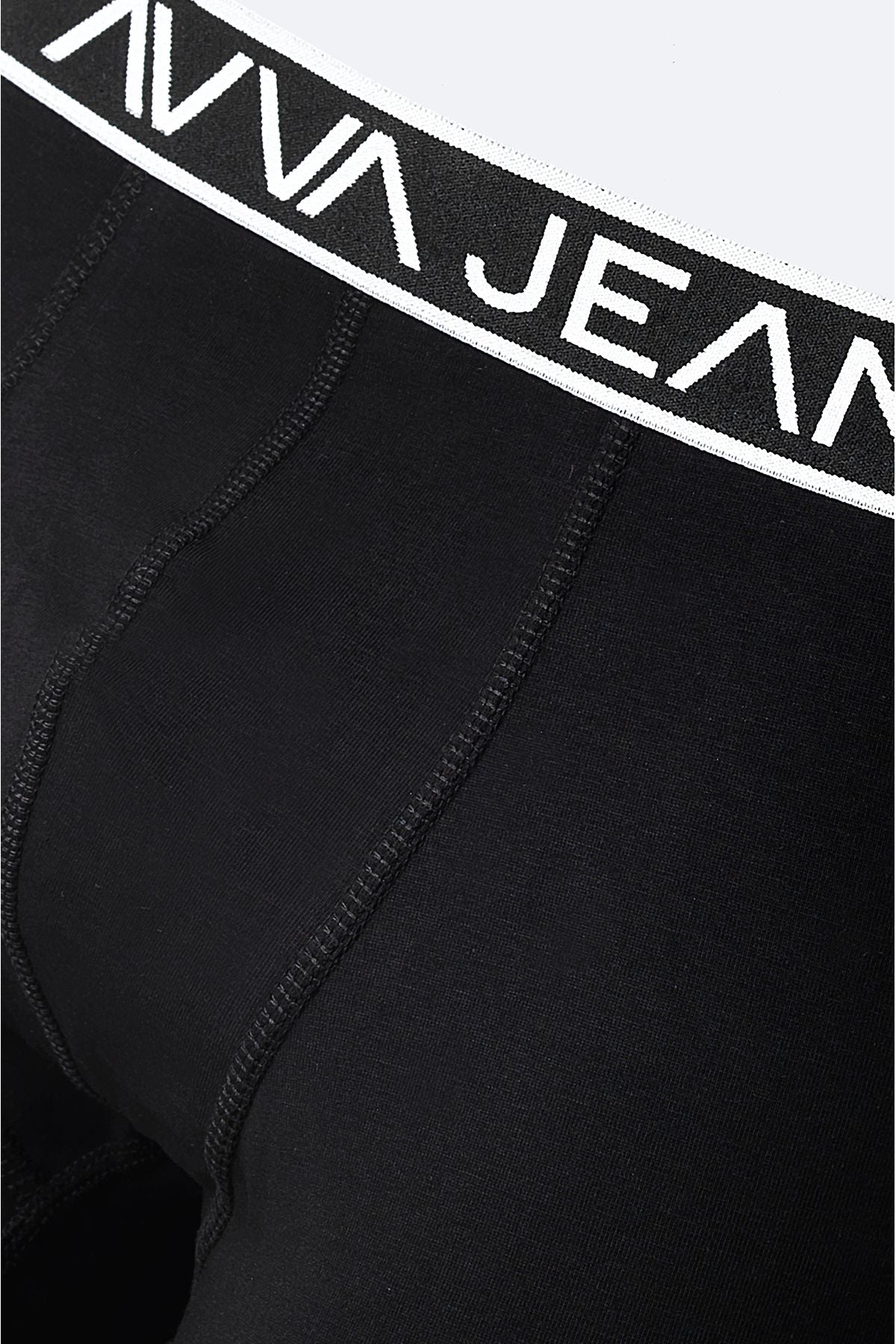 Men's Multi Color 5 Plain Flexible Fabric Cotton Box Boxer Boxer E009540