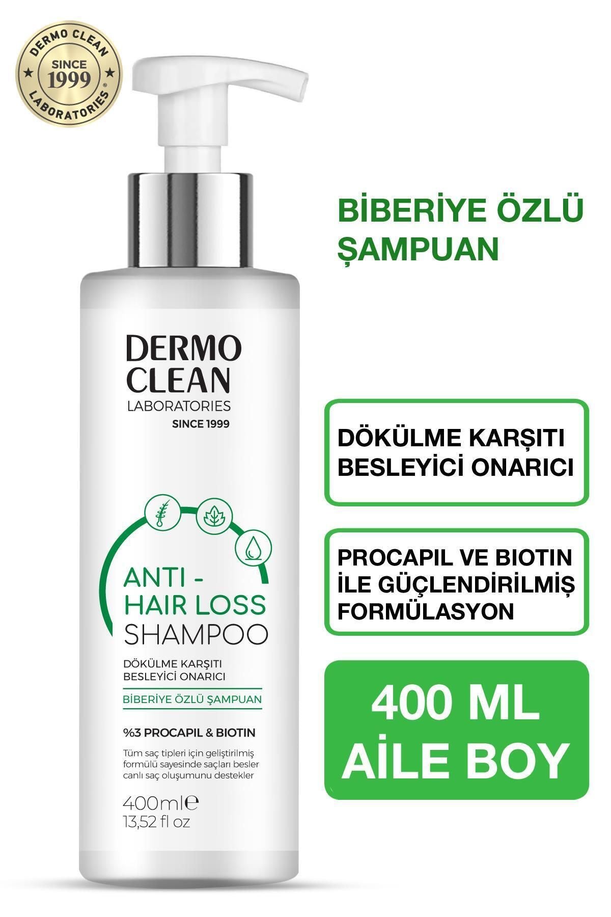 Rosemary Extract Shampoo, Anti -Sour Nourishing and Repair, ProCapil and Biotin 400 ml