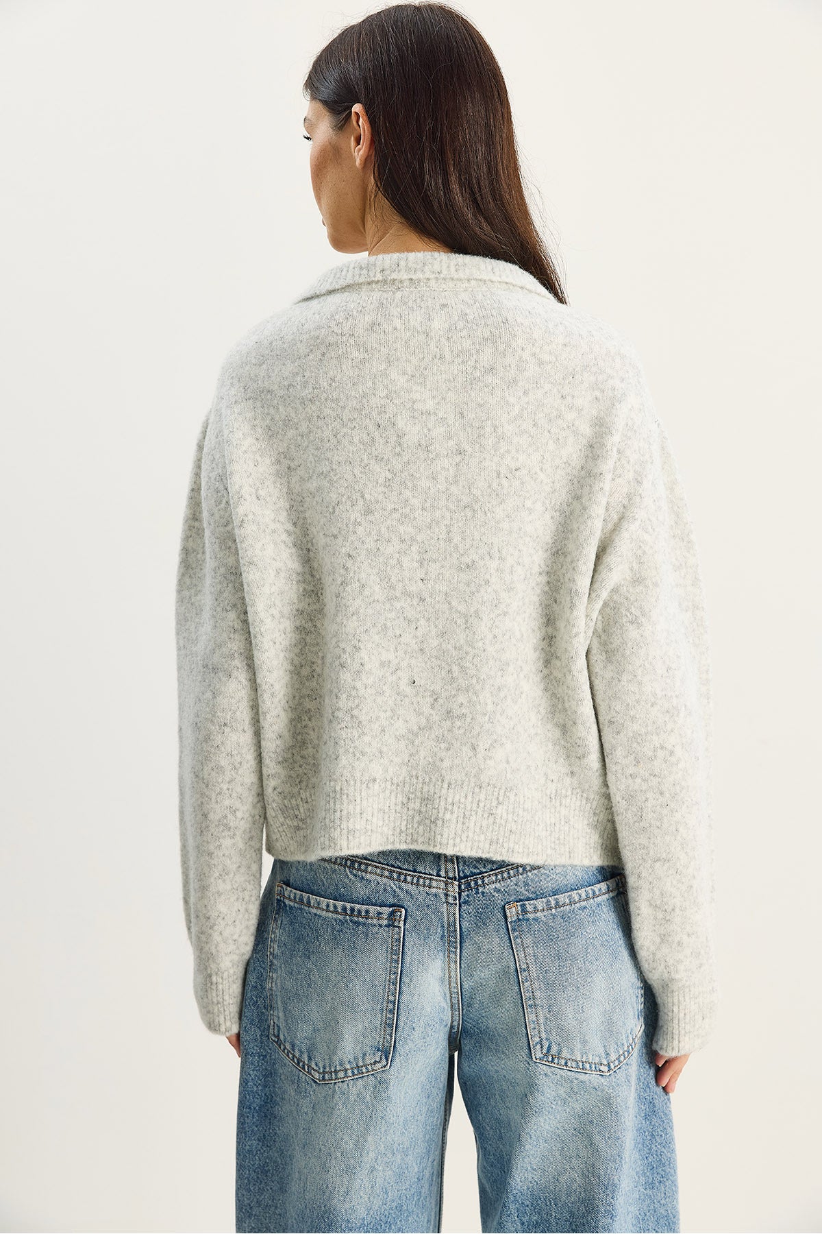 Women's Collared Tie Detailed Knitwear Cardigan 9061 60283751