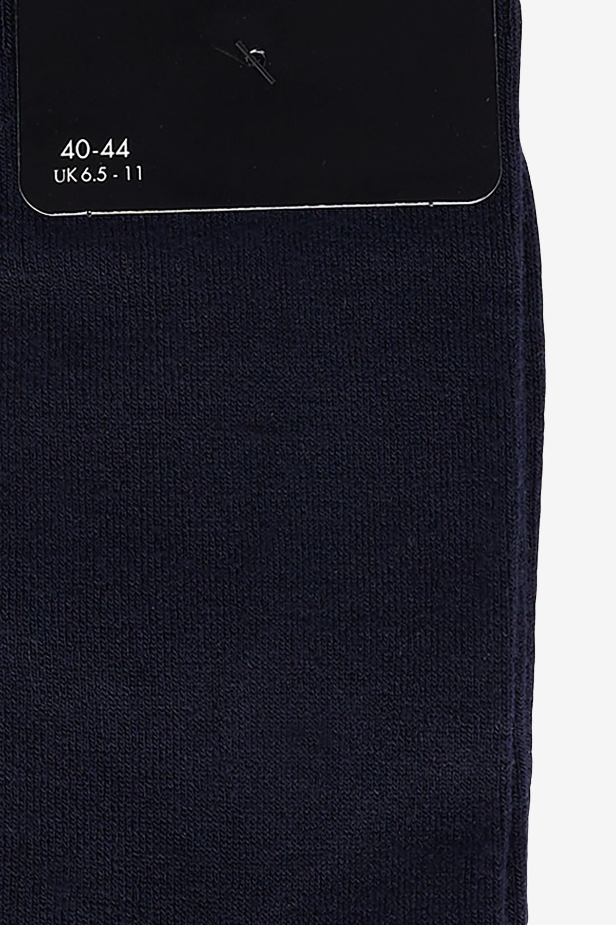 Male navy blue bambulu single socks