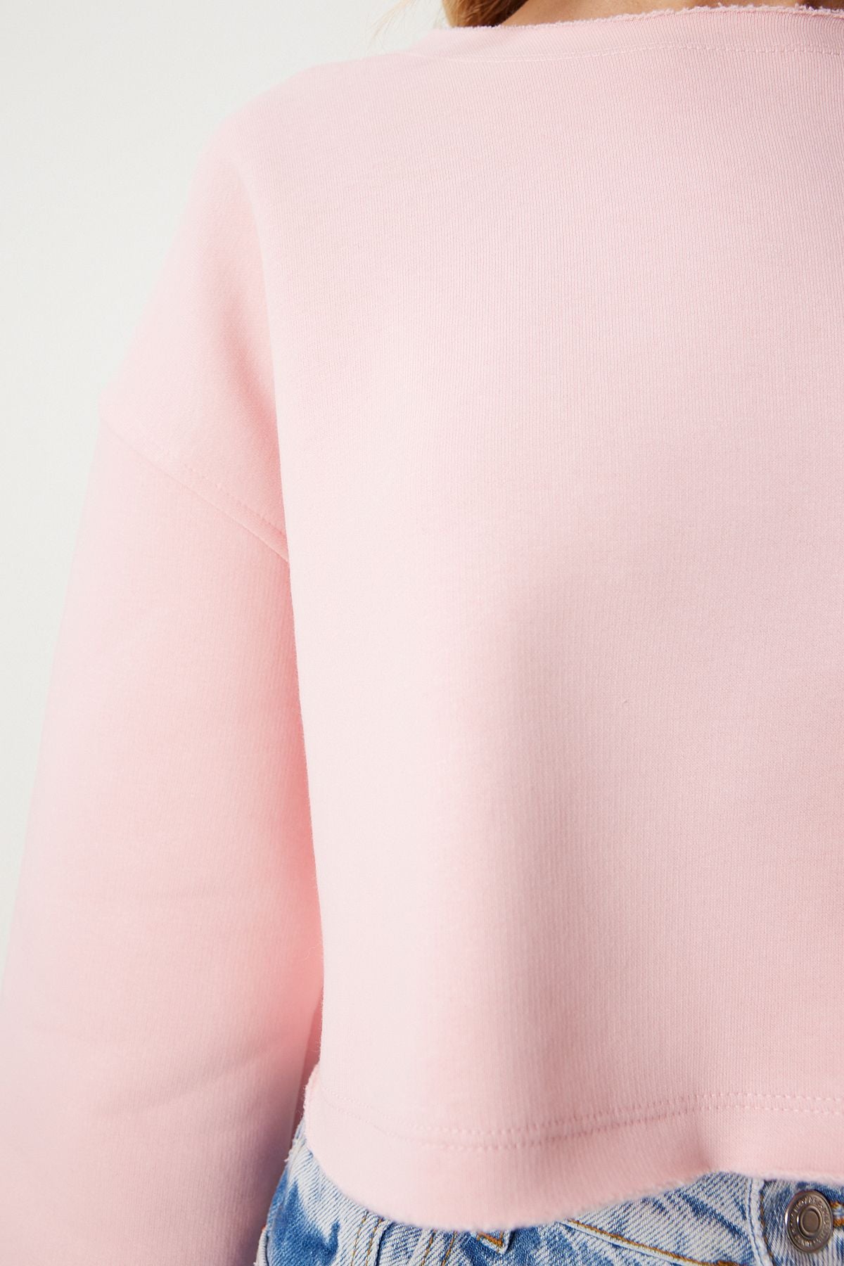 WOMEN'S PINK SWEATSHIRT NJ00154