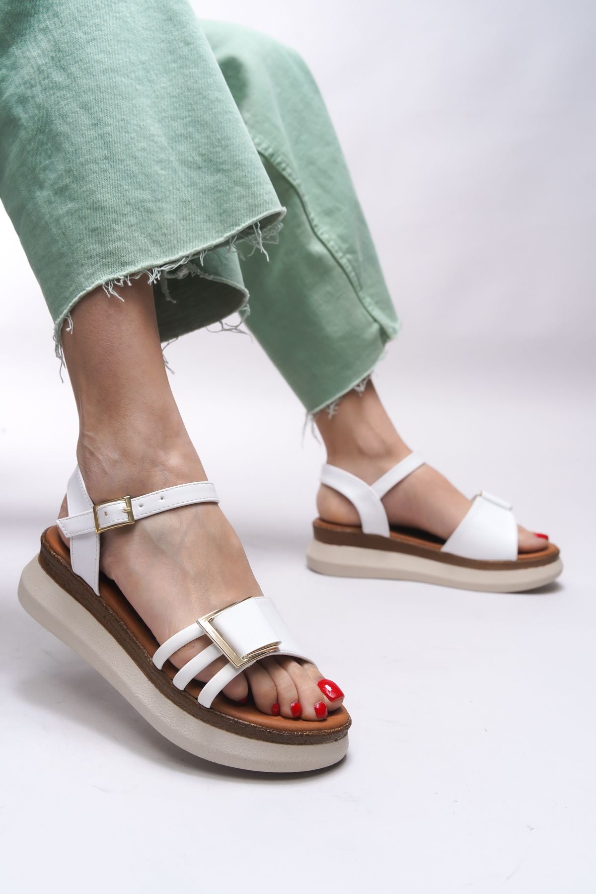 Fhalaurel Woman Sandals 0012603 White