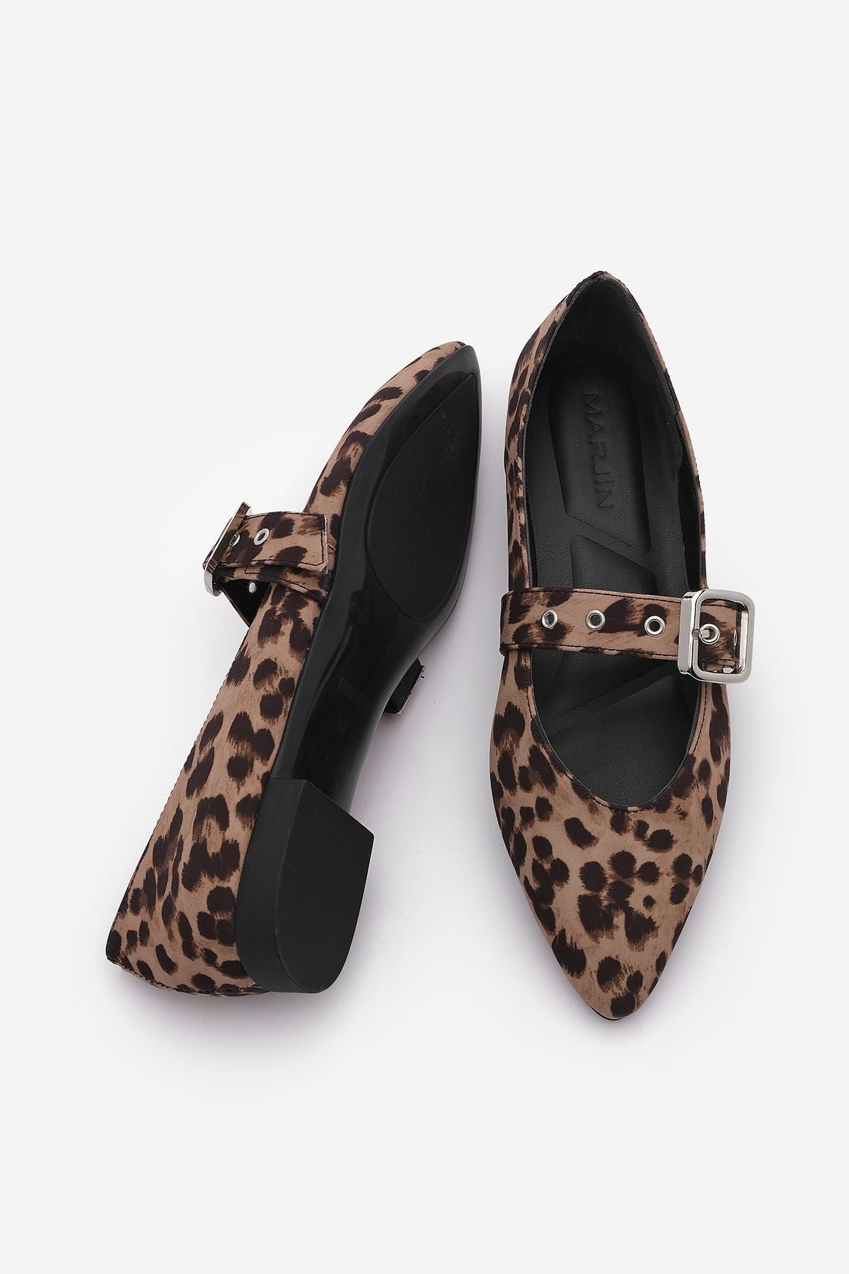 WOMEN'S POINT NOSE BUKALLI Flat Shoes Taypila Leopard