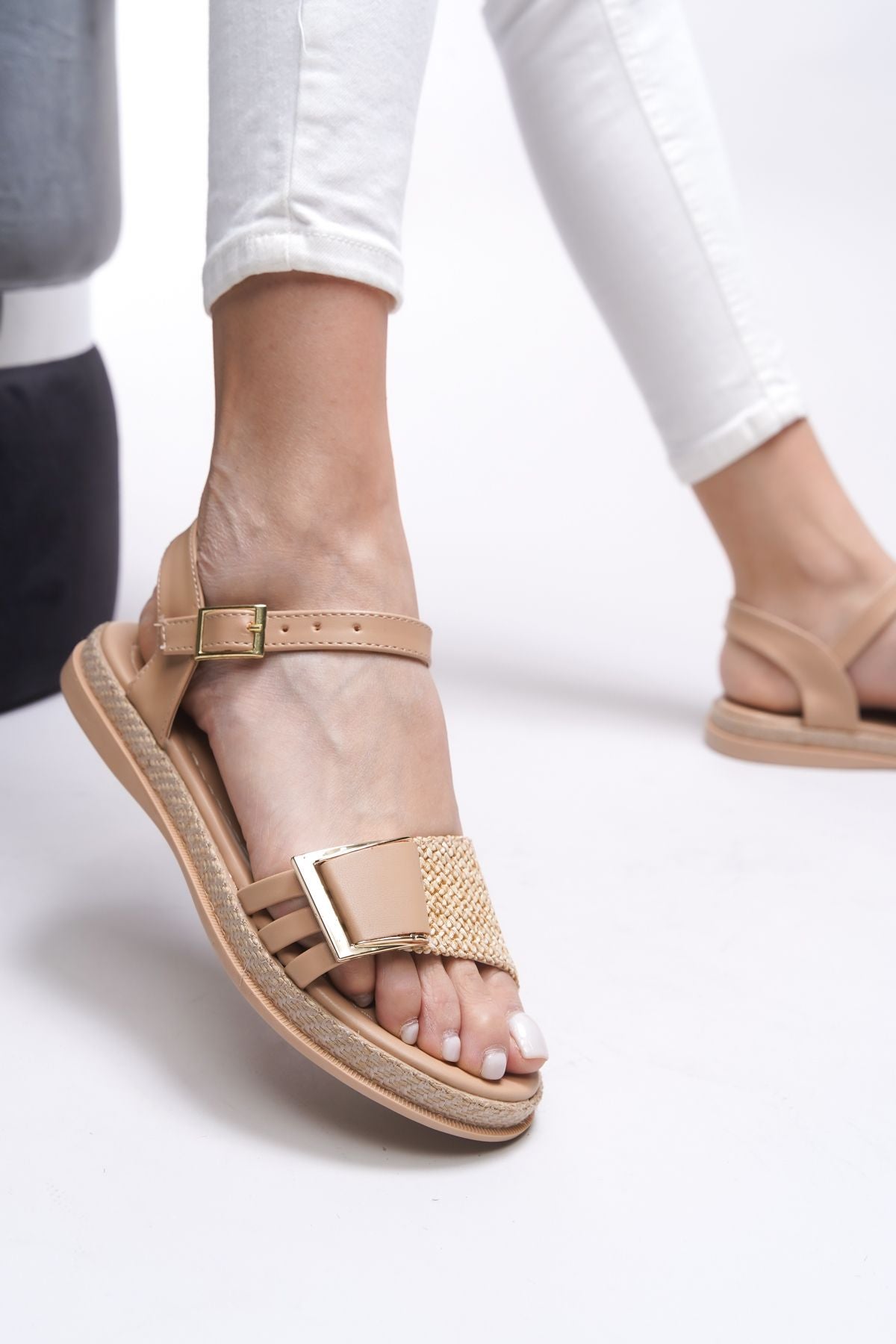 Tanaestra Woman Sandals 0012205 Nude mat