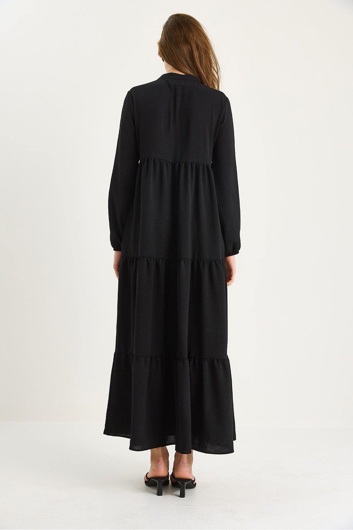 Women's V-Neck Long Ayrobin Dress 1627 60283489