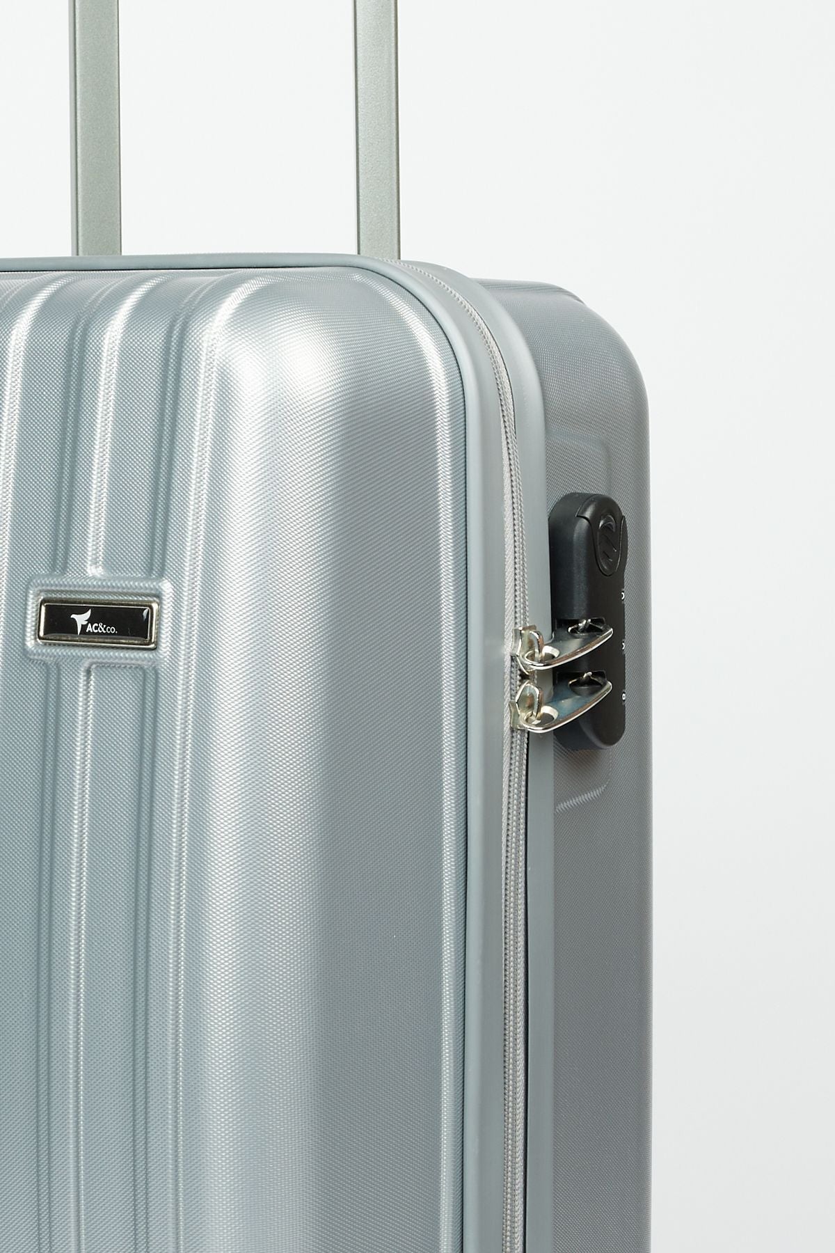 Gray cabin (small) size suitcase