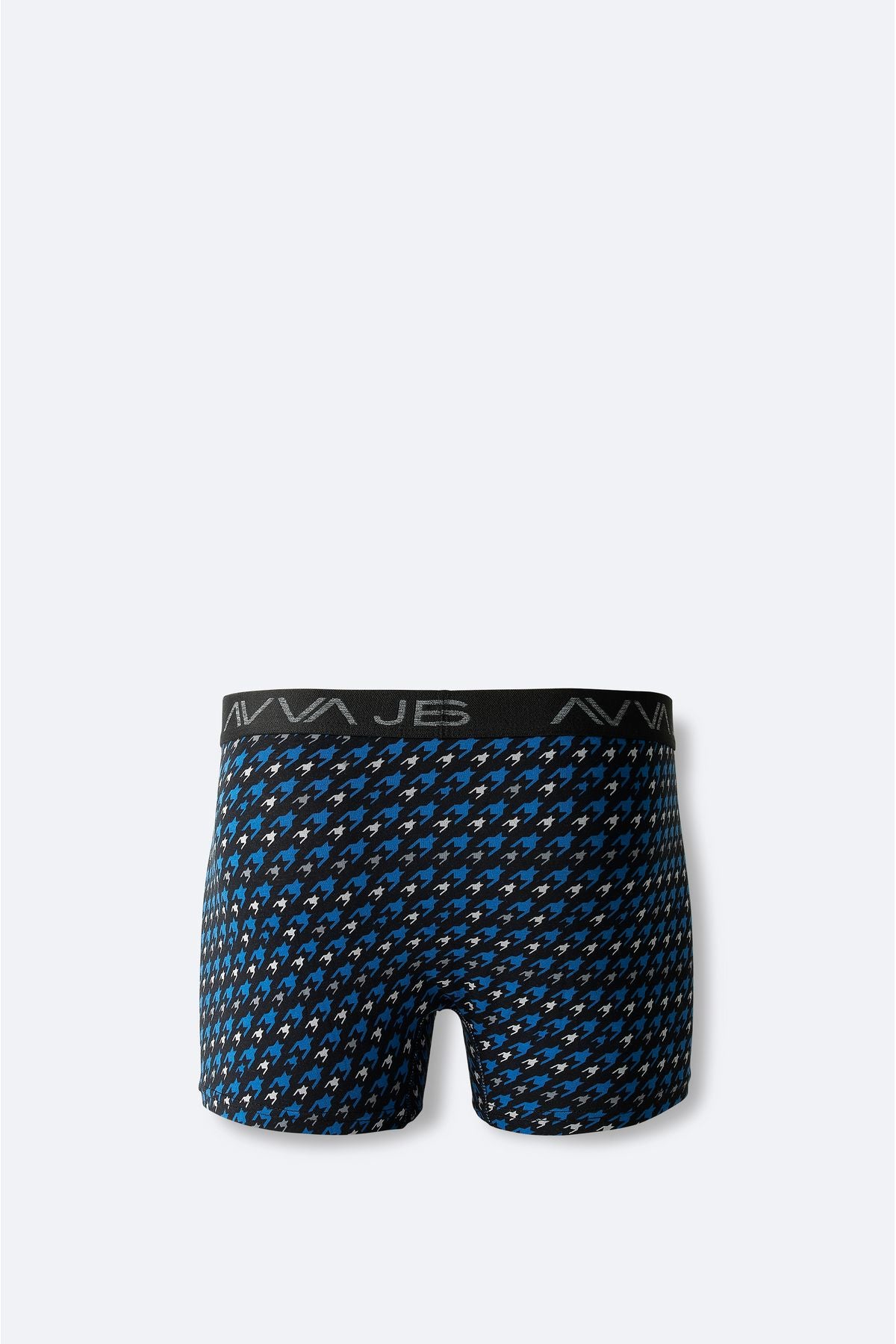 Men's navy blue small sweater patterned single boxer a42y9534