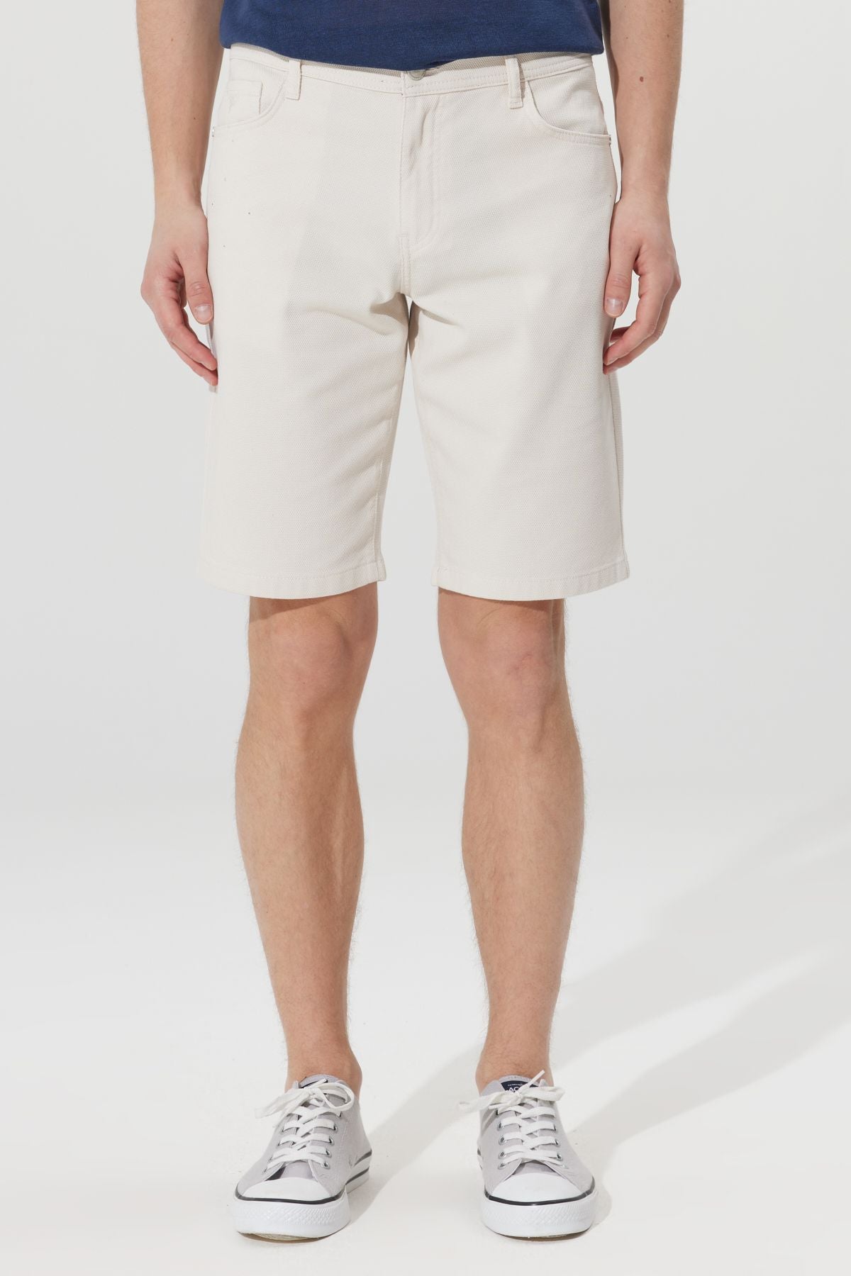 Slim Fit Narrow Cut 5 Pocket Amelor Shorts