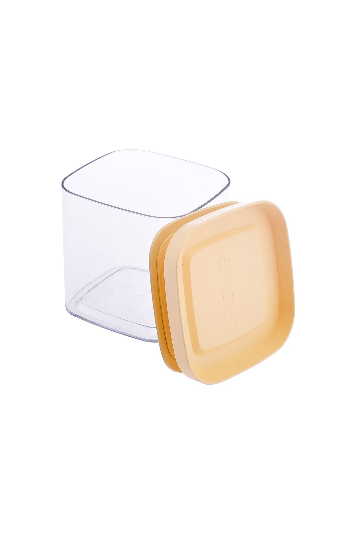 Arya 8 -storage container square yellow