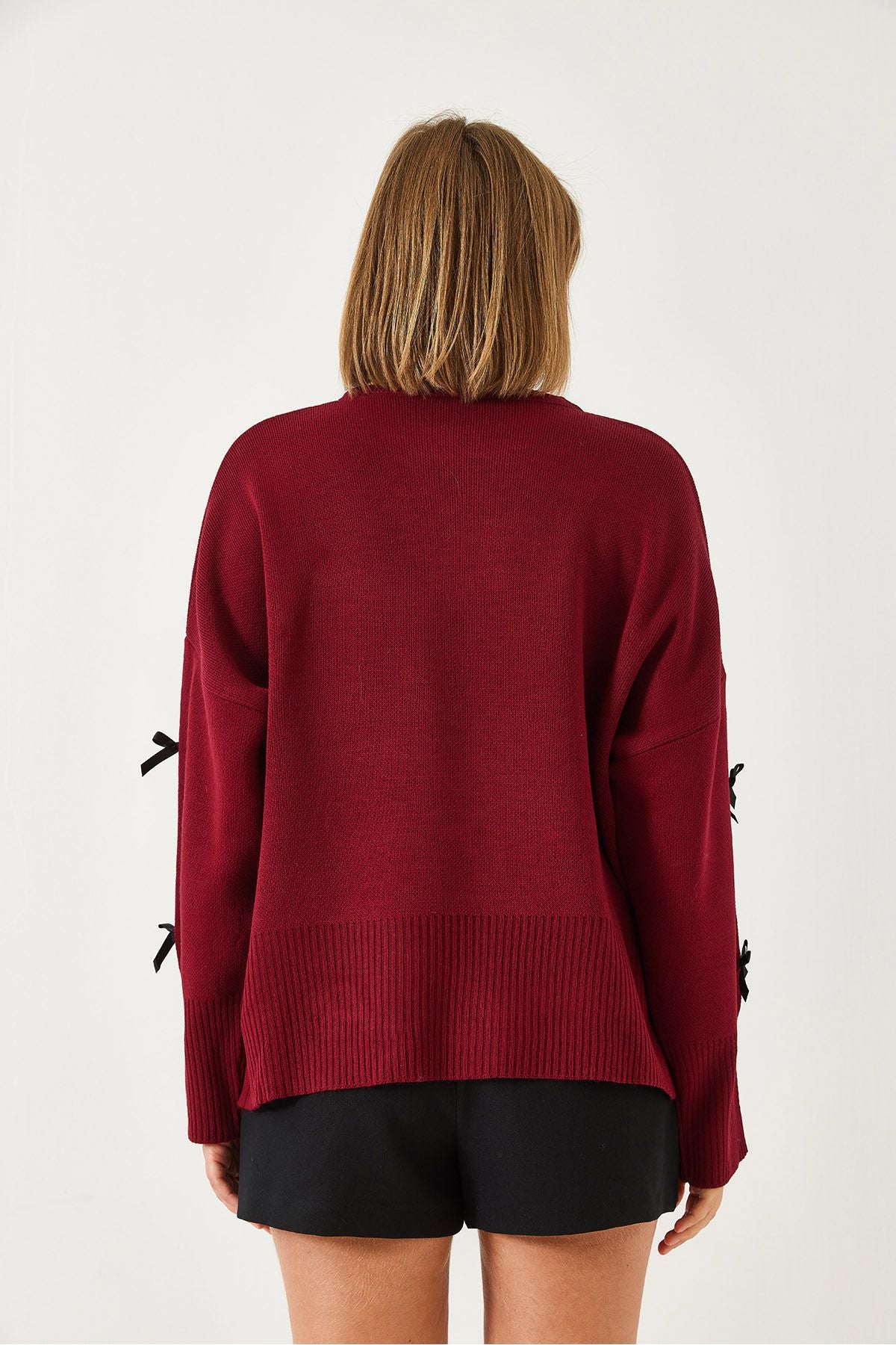 Women's Bow Detail Knitwear Sweater 60261085
