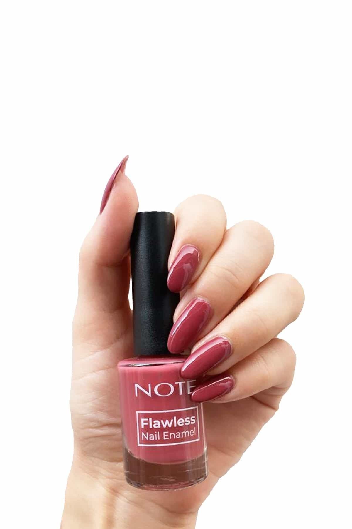 Nail Flawless Oje 81 Dark Rose - Pembe