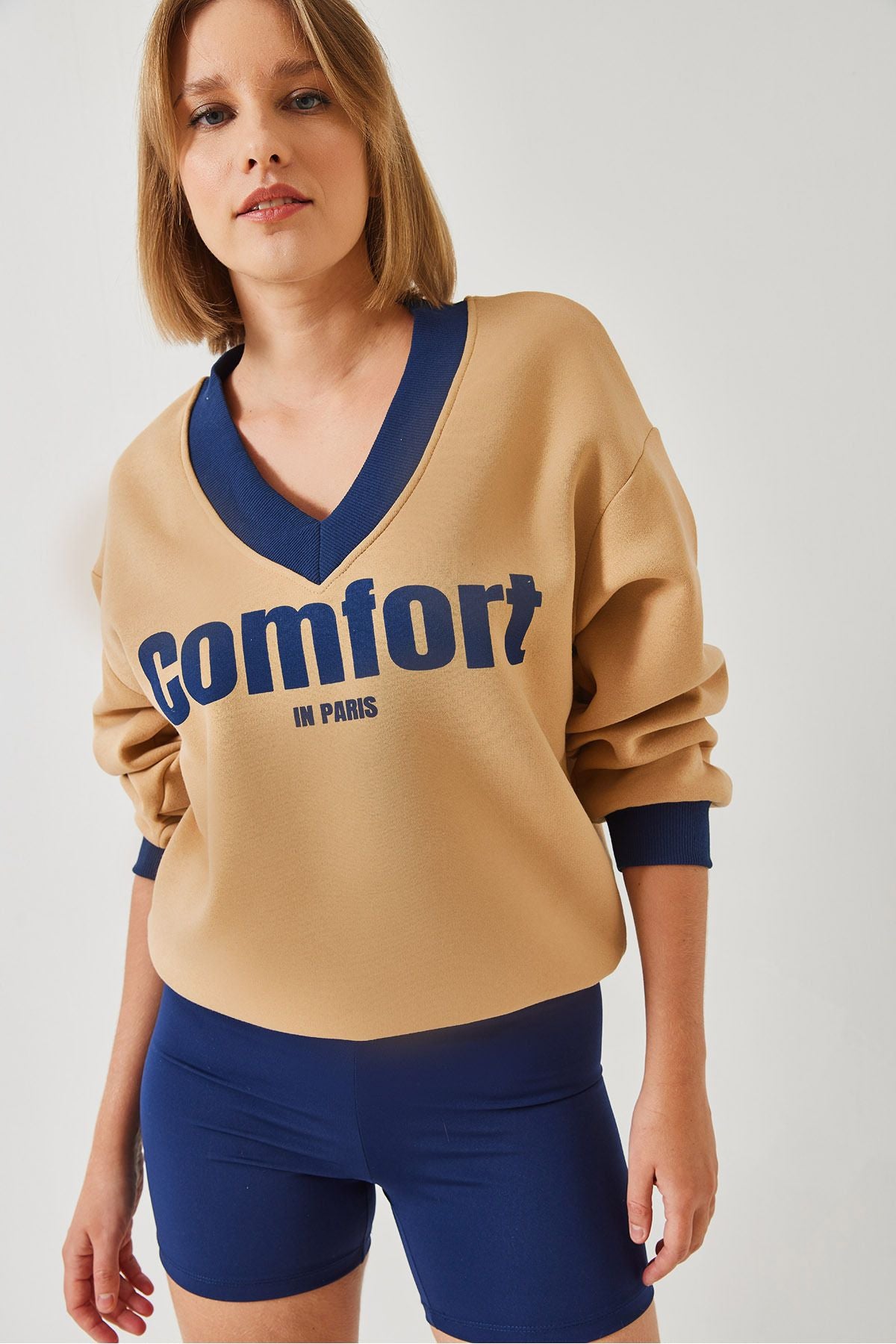 Women's Comfort Printed Sweatshirt 60261019