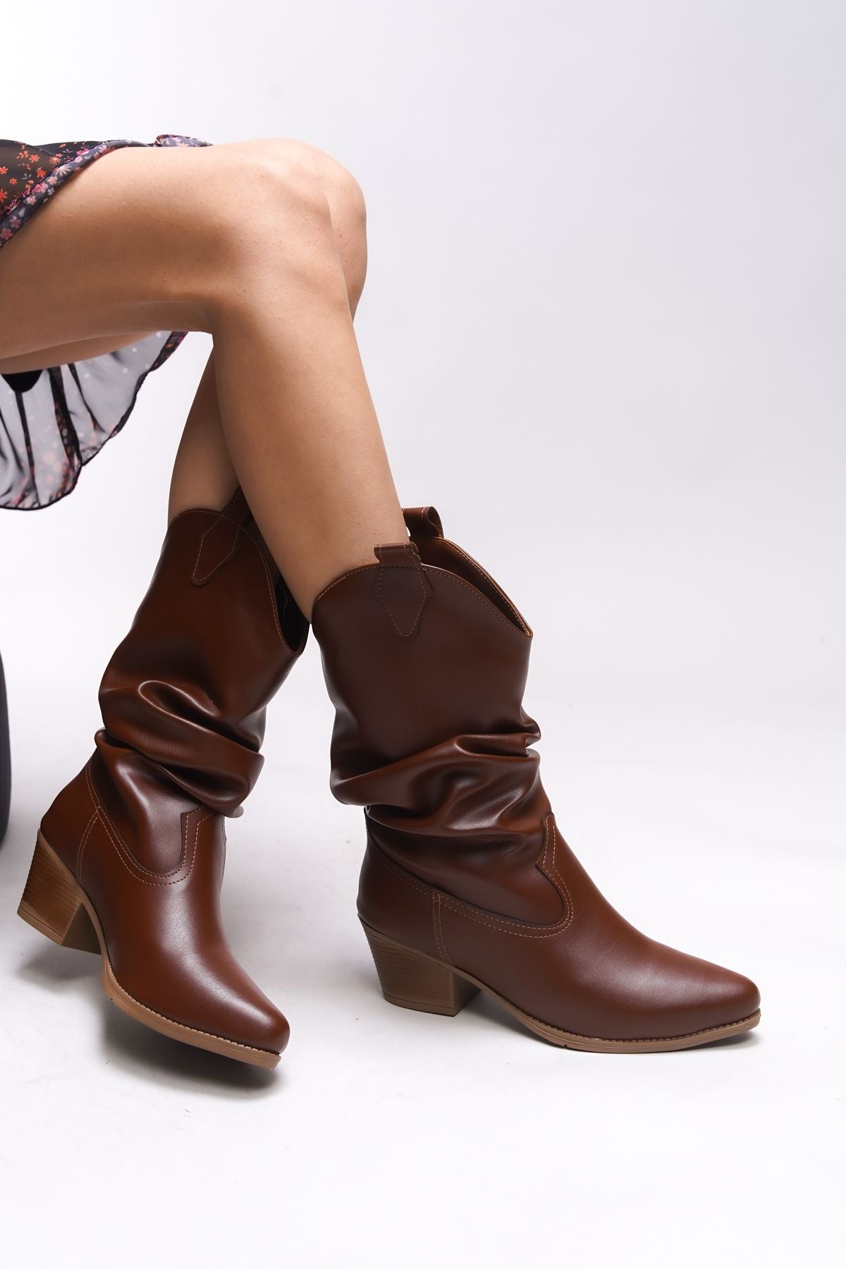 Uwreness Women's Western Bot 0012875 Taba Skin