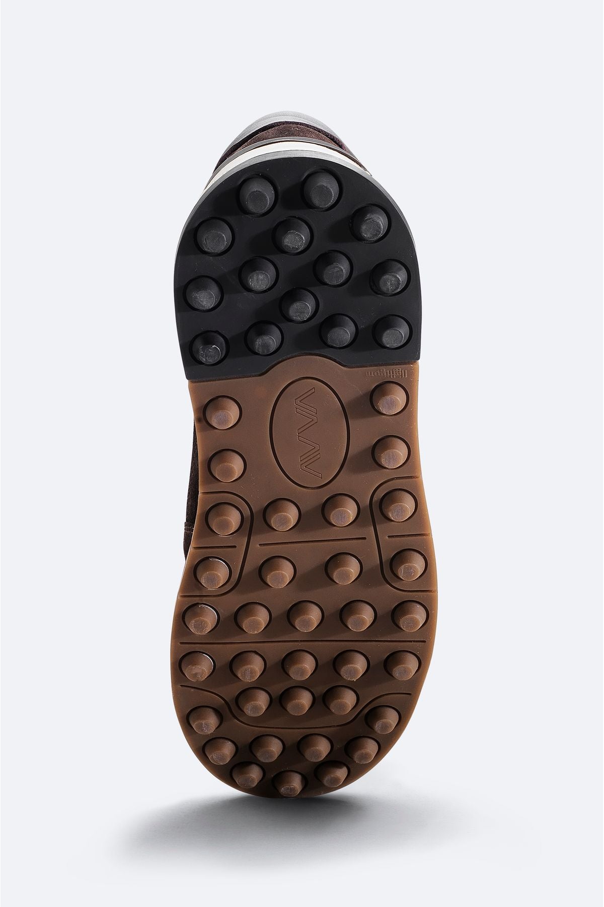 Men's Brown Suede Casual Shoes A42Y8009