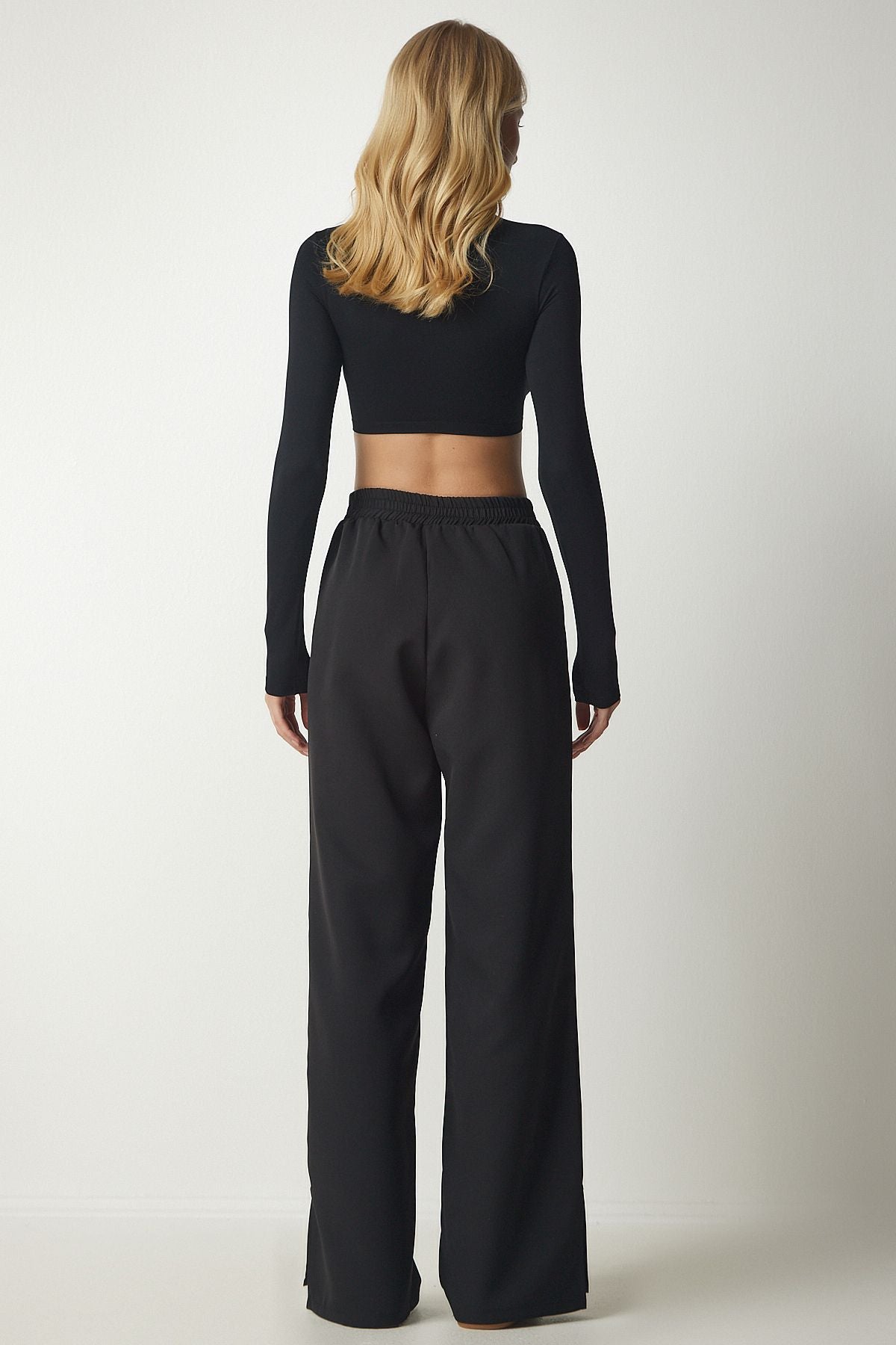 WOMEN'S BLACK PLACE SLIDING TRUTS Pants DW00002