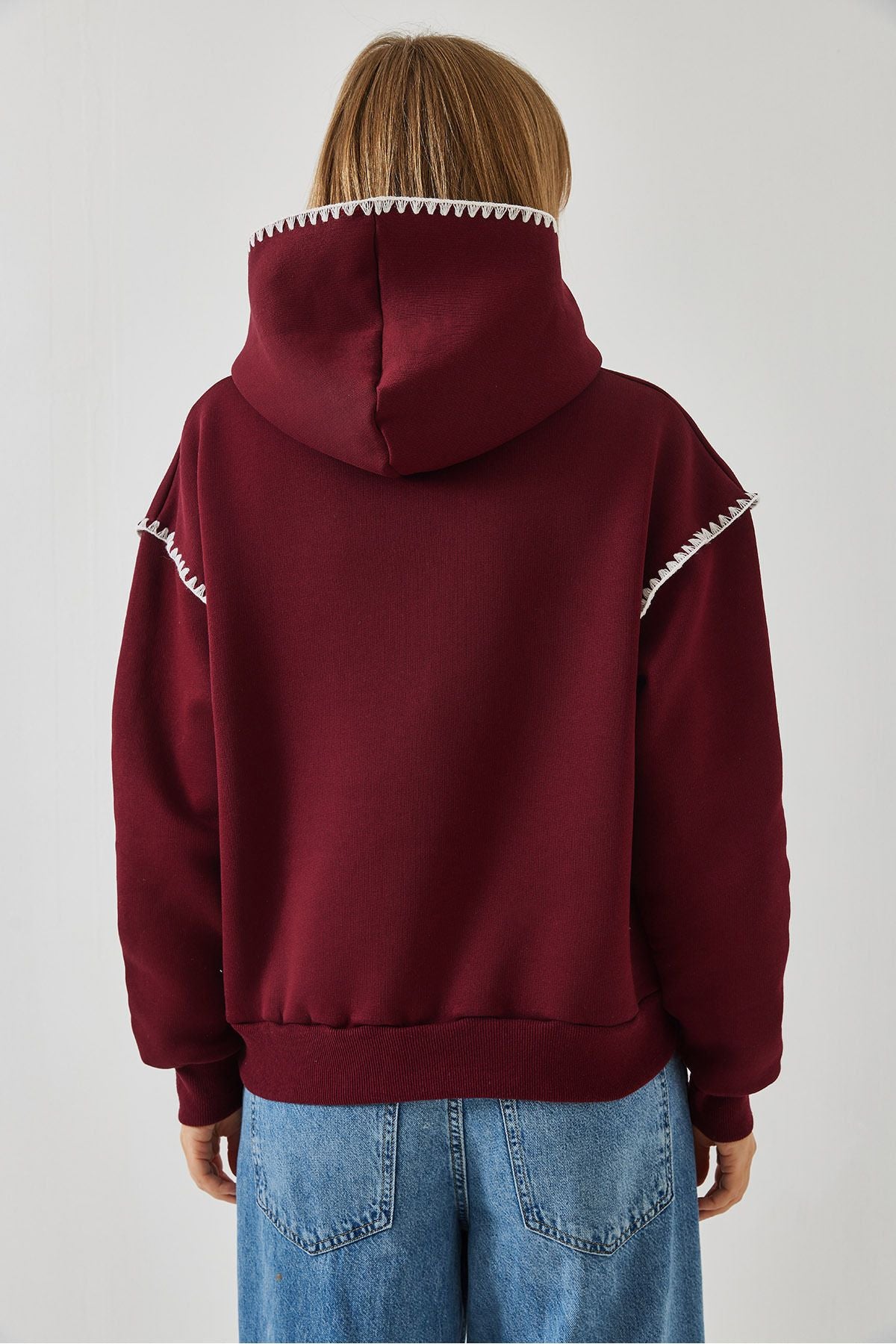 Female Hitr Lace Detail Sweatshirt 60601028