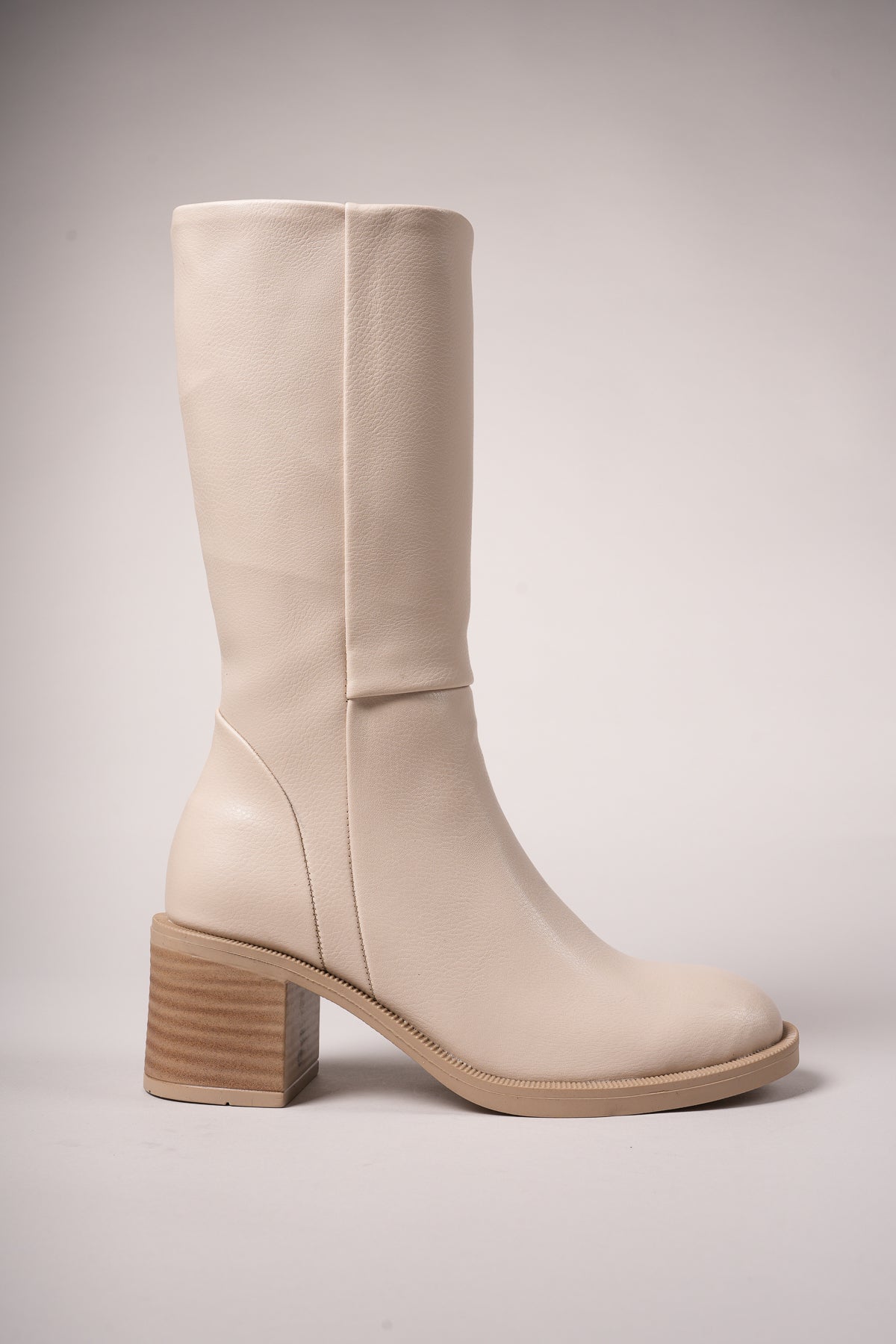 Secmodh Women's Boots 0012711 Beige Skin