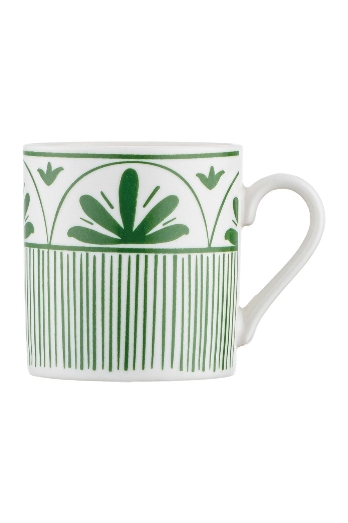 Sara New Bone 2 Person Coffee Cup Set 90 ml Green