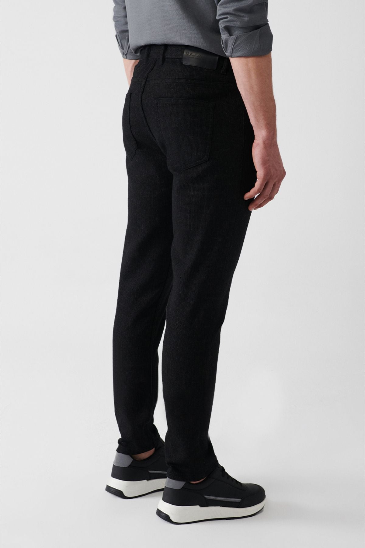 Men's Black Amelor Flexible 5 Cep Trousers A31y3024