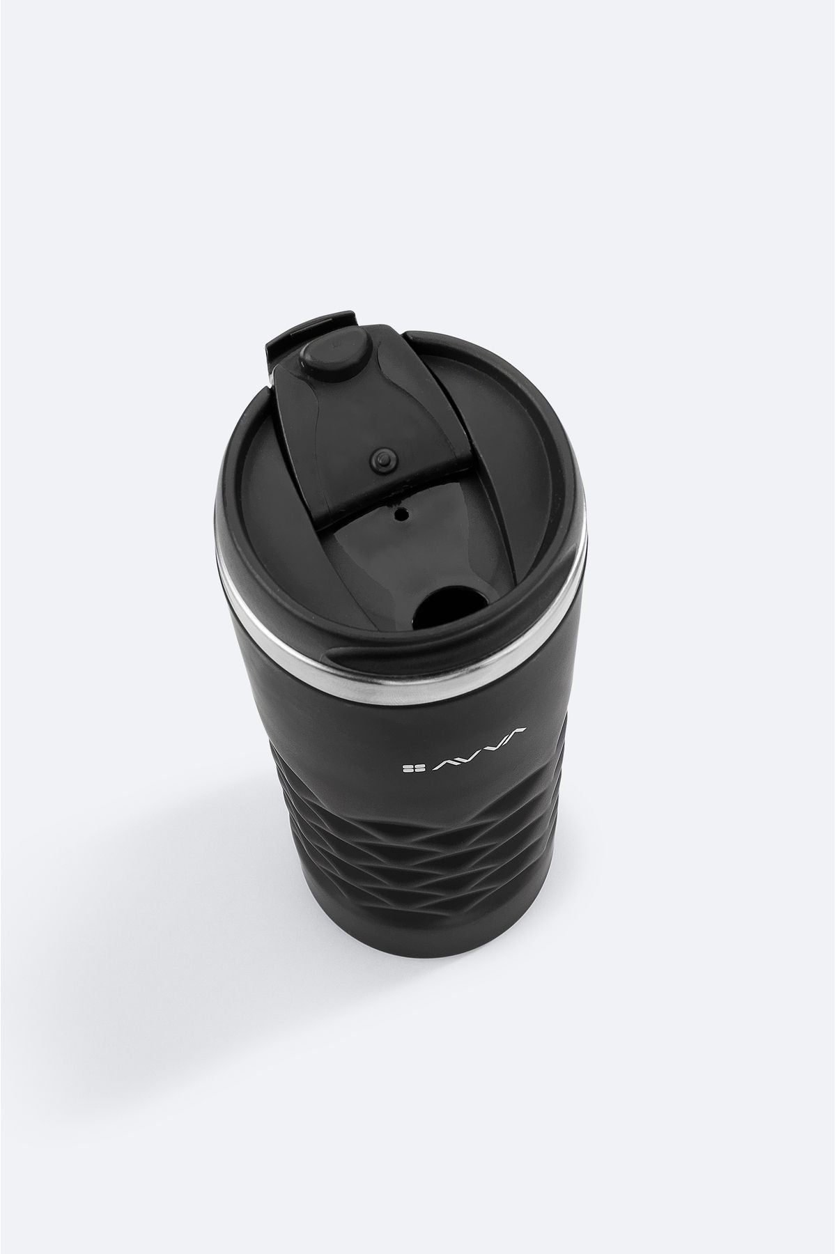 Men's Black Sport Stainless 100 %Steel Thermos 400 ml B009900