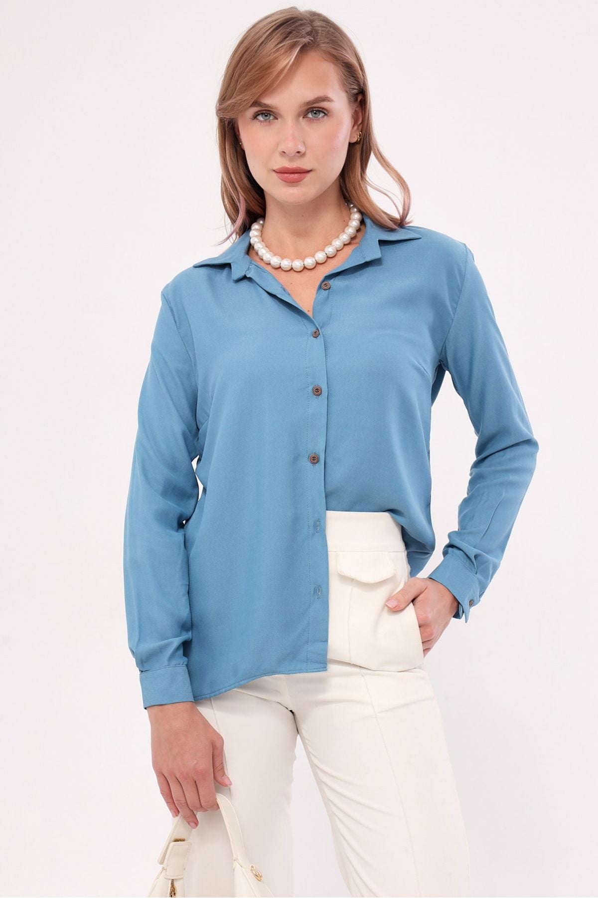 Female Flat Shirt with Icemavi Long Sleeve ARM-18Y001176
