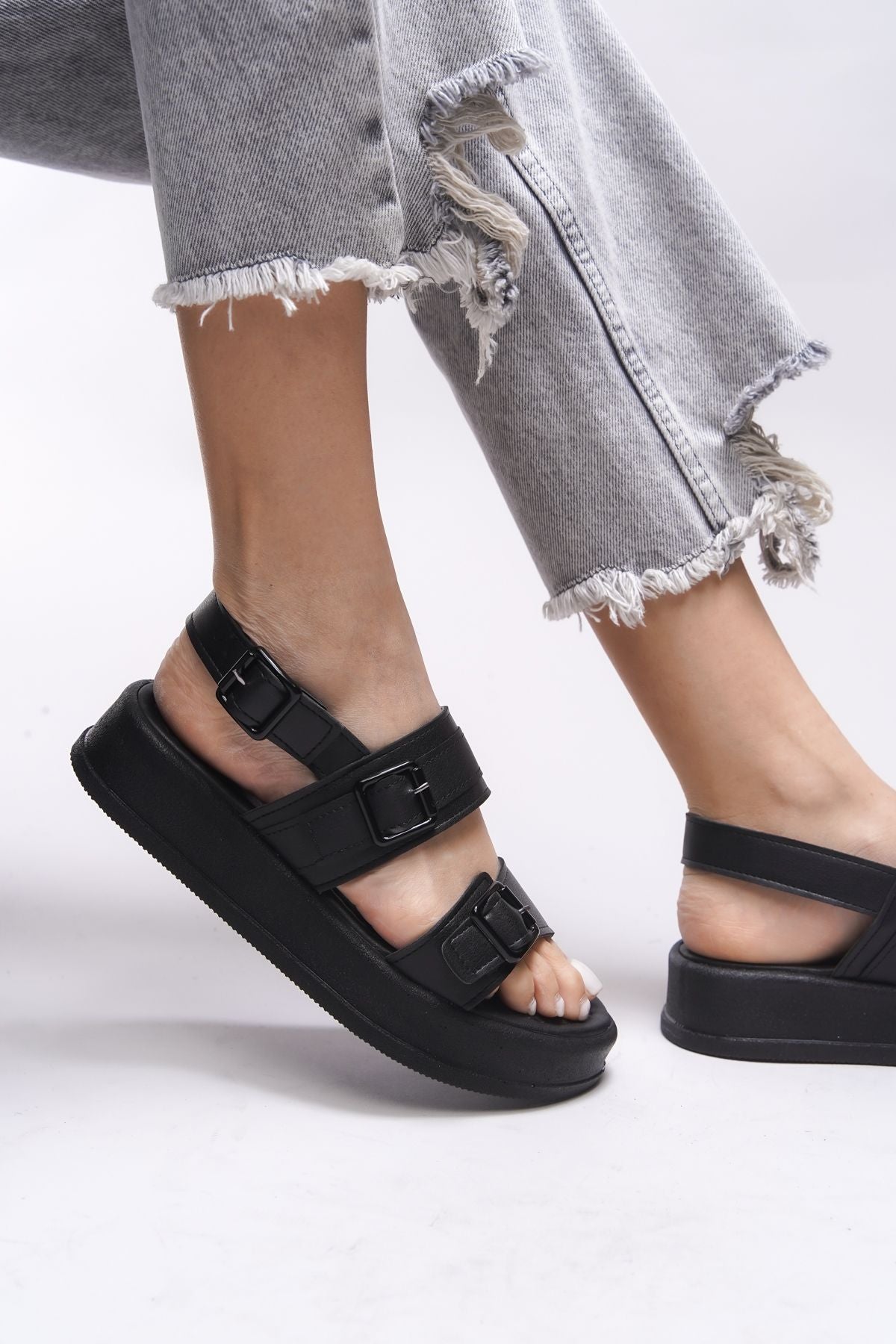 QHİDHİSİ WOMEN SANDALT 00121005 Black