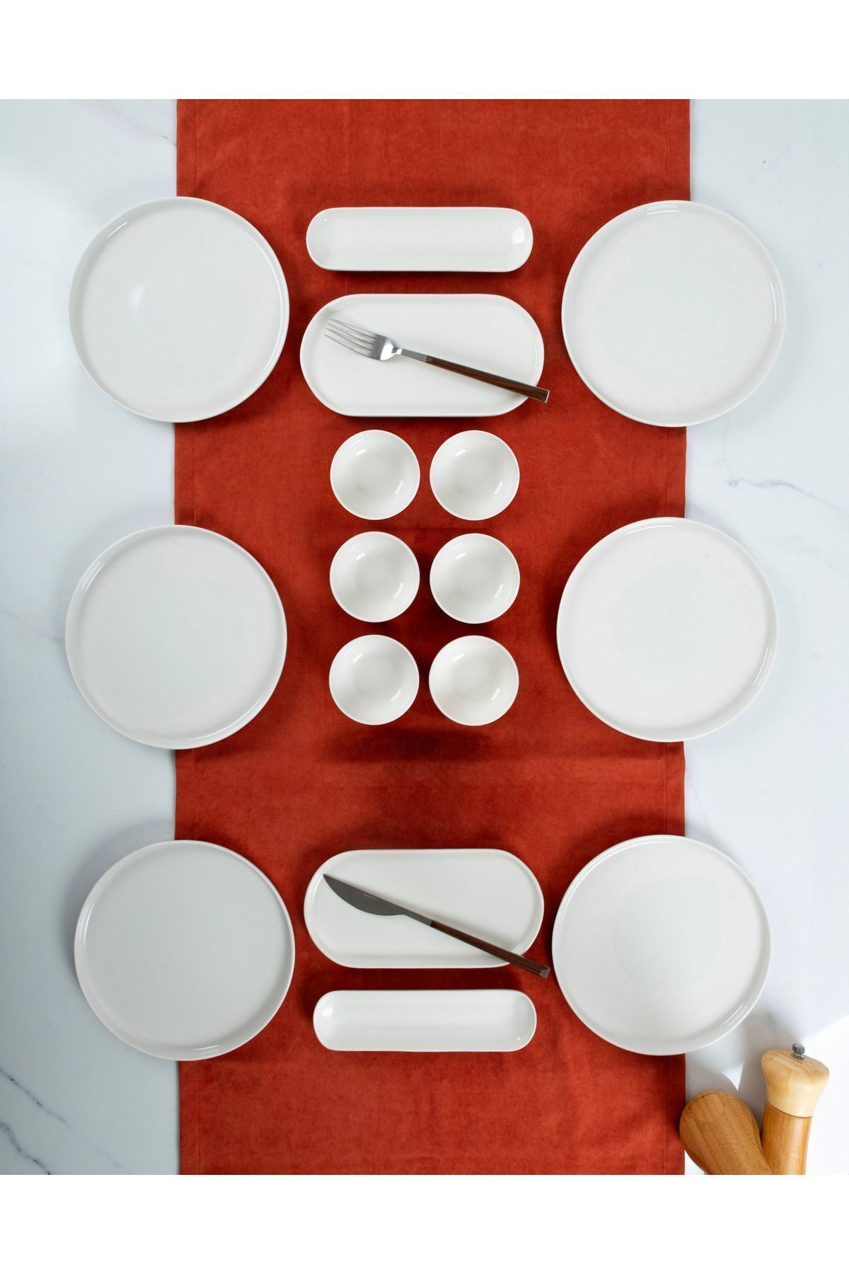 Dream 16 Piece Porcelain Breakfast Team for 6 people