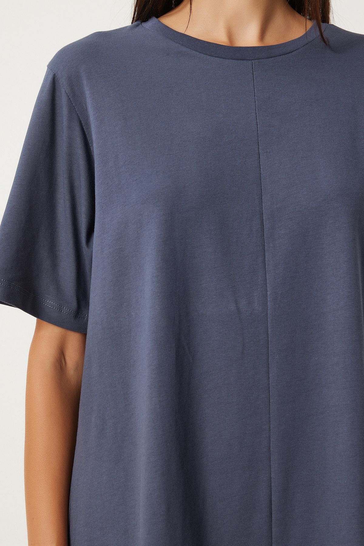 Female smoked bike collar daily combed dress bp00166