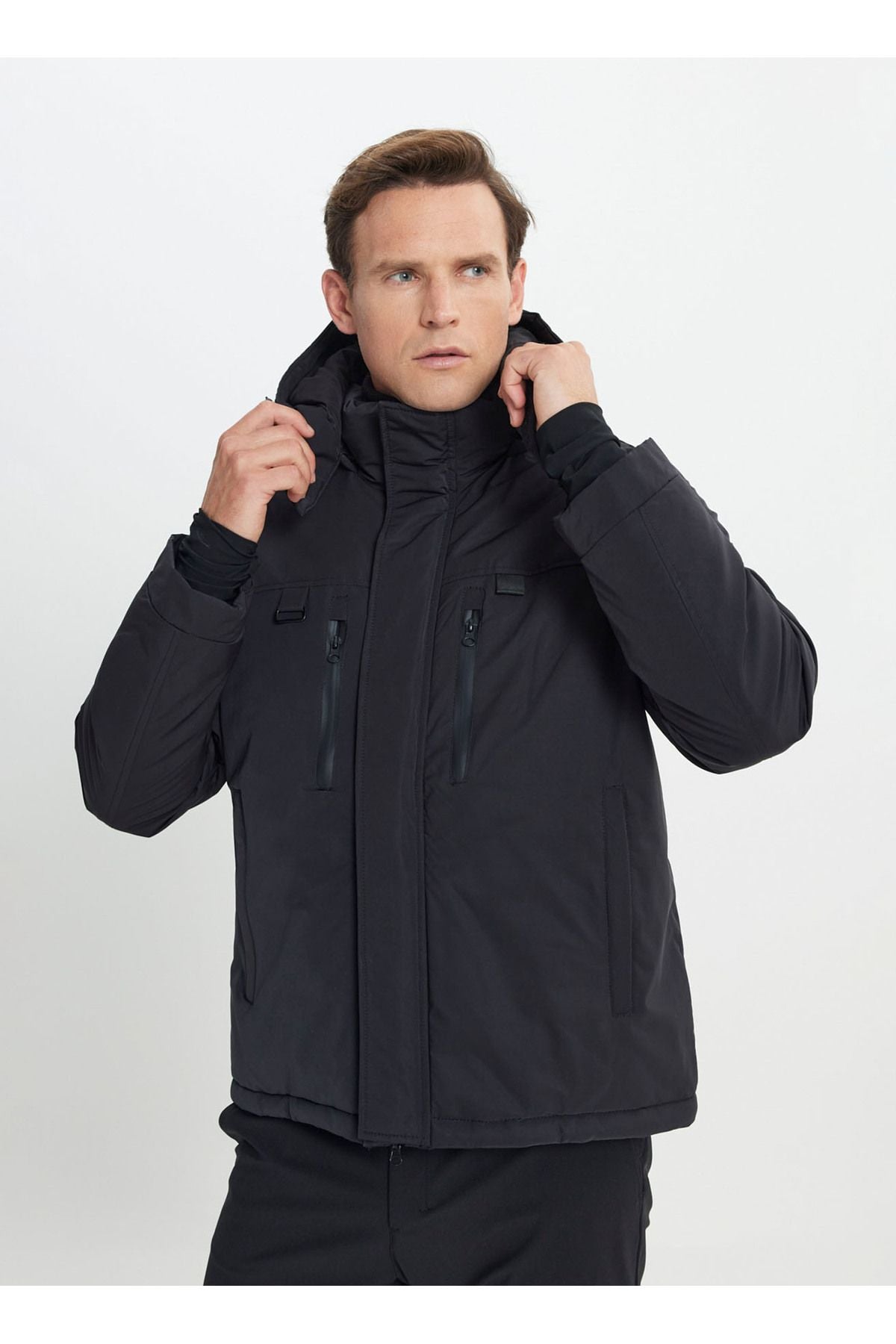 Altınyıldız Classics Black Men's Coat 4a0824100003