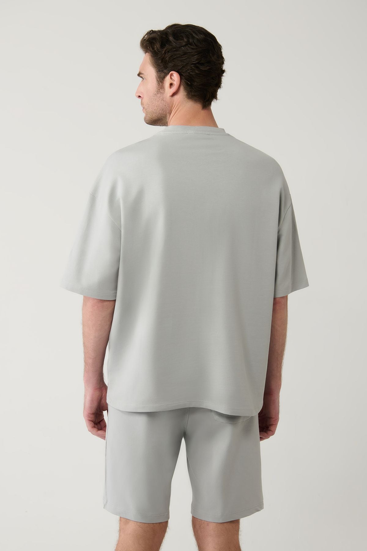 Men's Gray 2 IP 2 Piece Short Set E001600