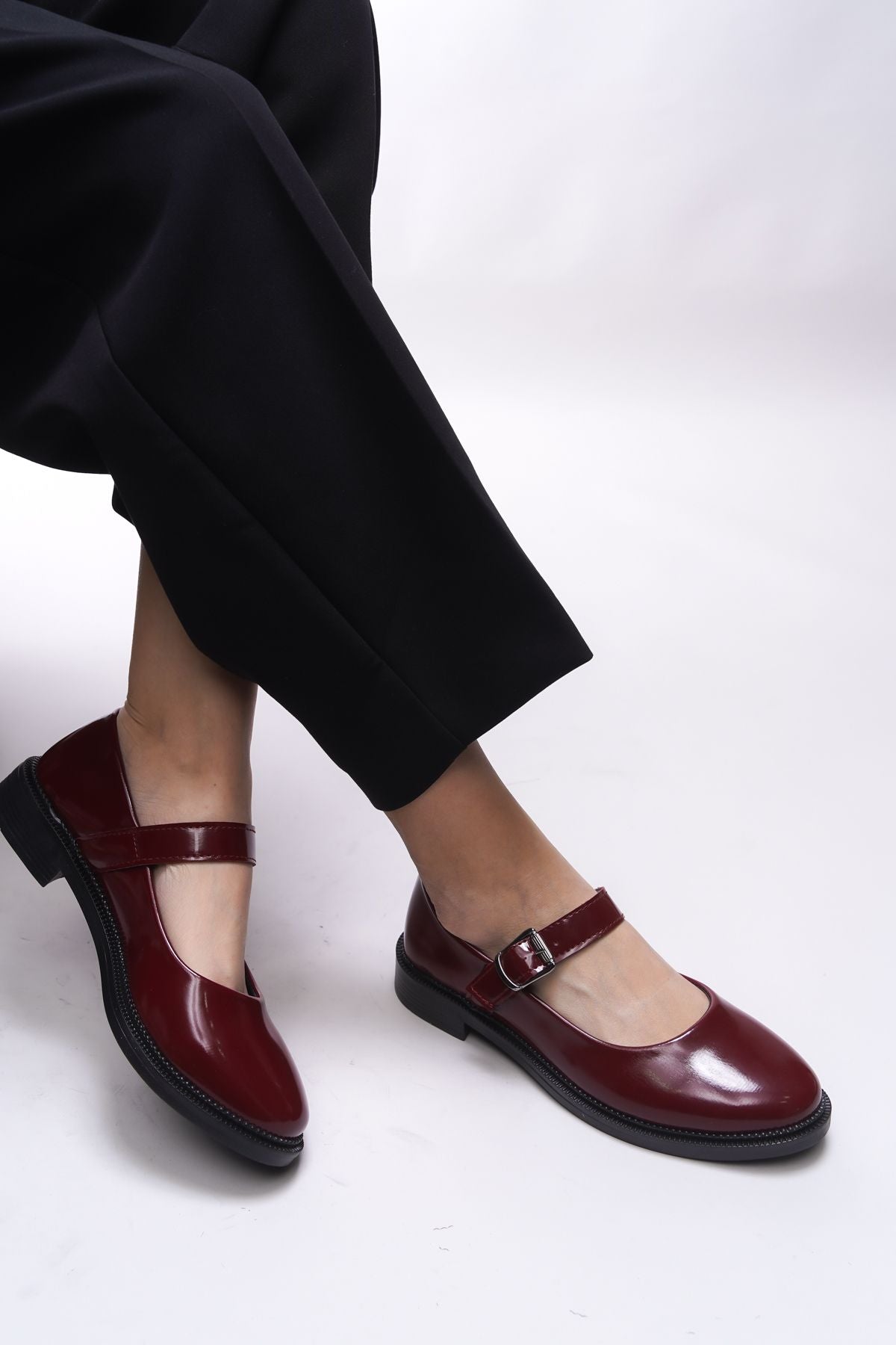 Saelheira Woman Babet 0012250 Bordeaux Patent Leather