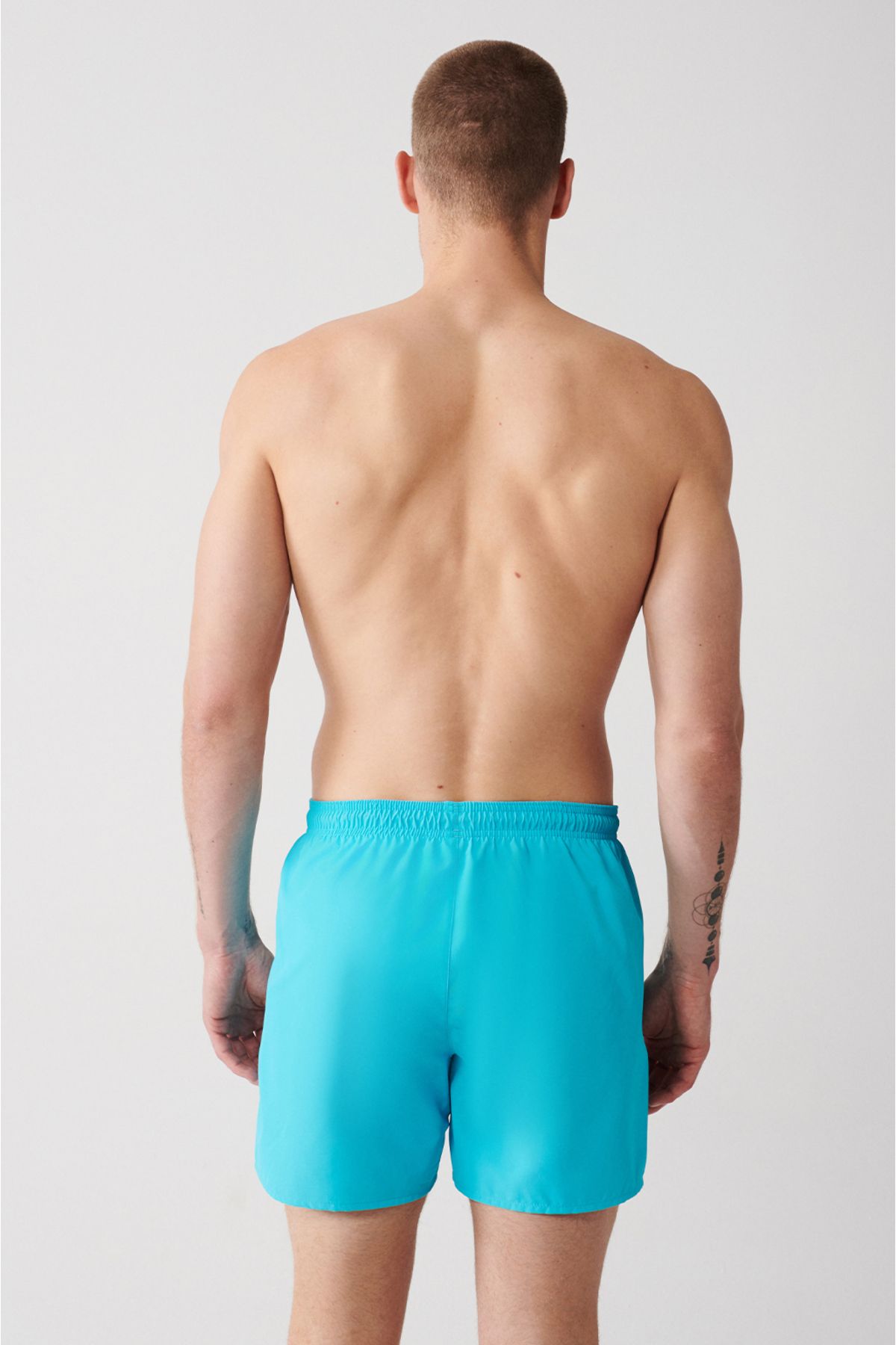 Men's Turquoise Fast Drying Standard Boy Mayo Sea Short E003801