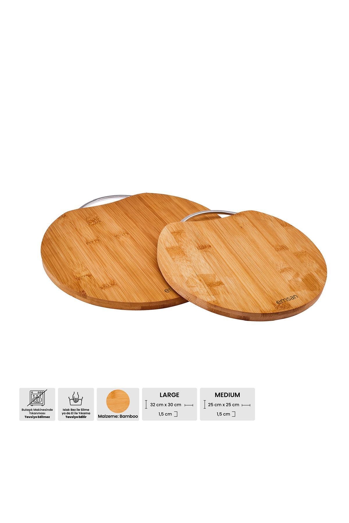 Bamboo Circle 2 Cutting Board