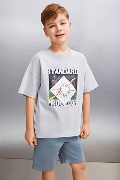 INNES Erkek Gri T-Shirt