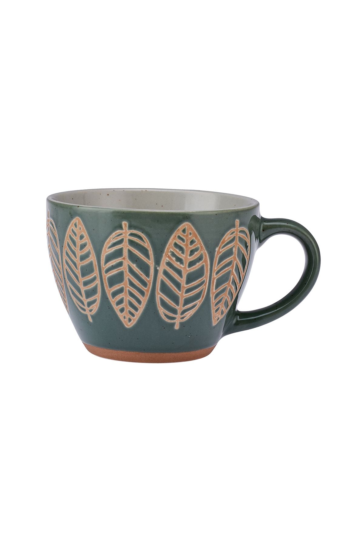 Greens Stoneware Kupa 350 ml yeşil