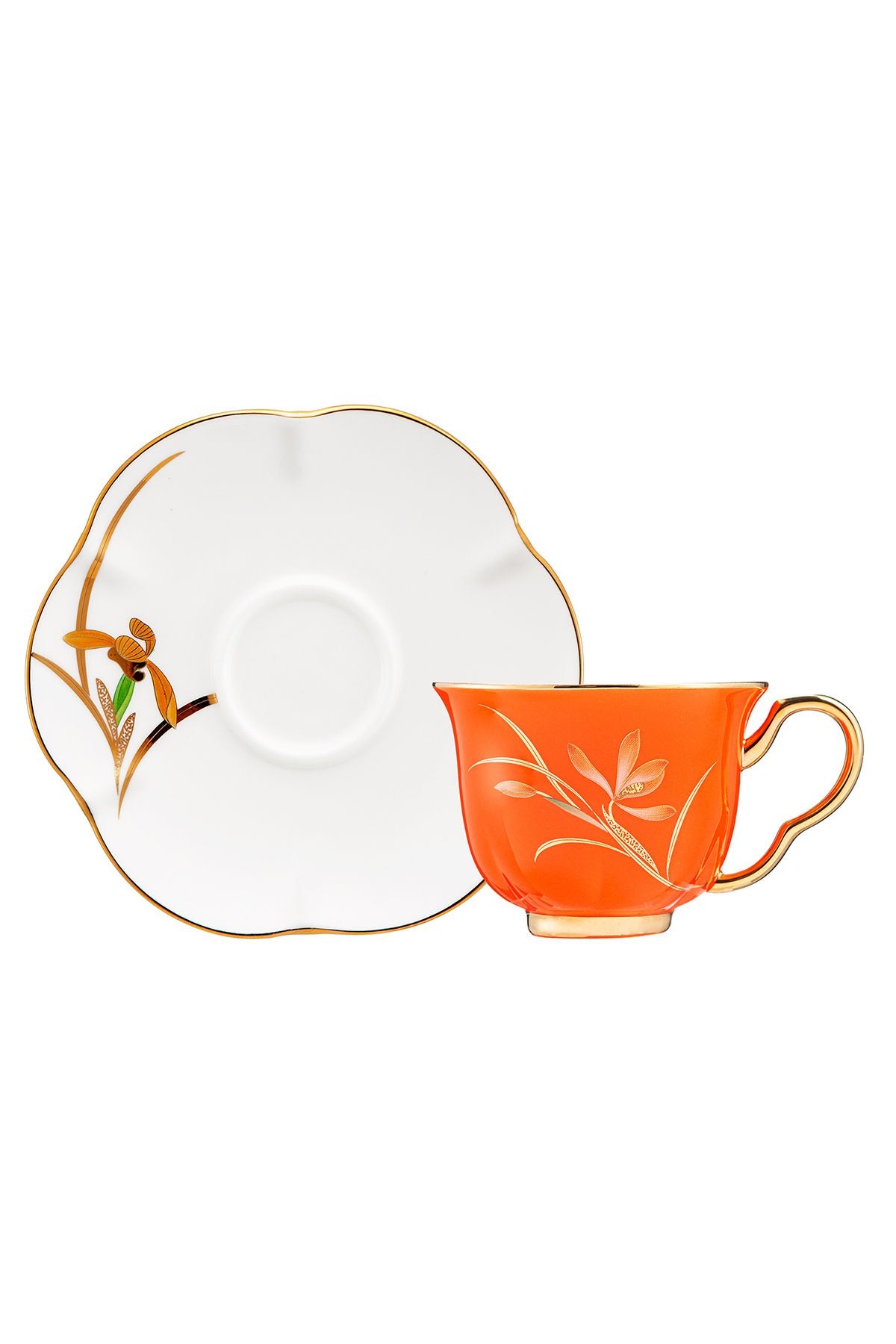 Berin 2 Coffee Cup Set Orange 90 ml