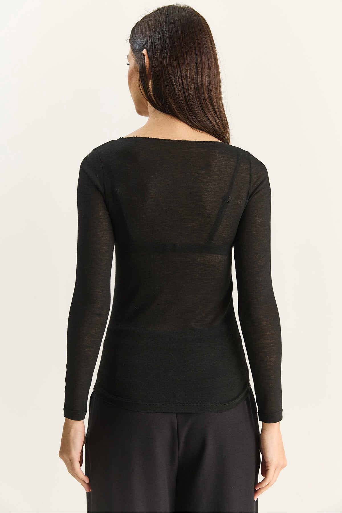 Women's Boat Neck Modal Ultra Light Blouse 1012 60283863