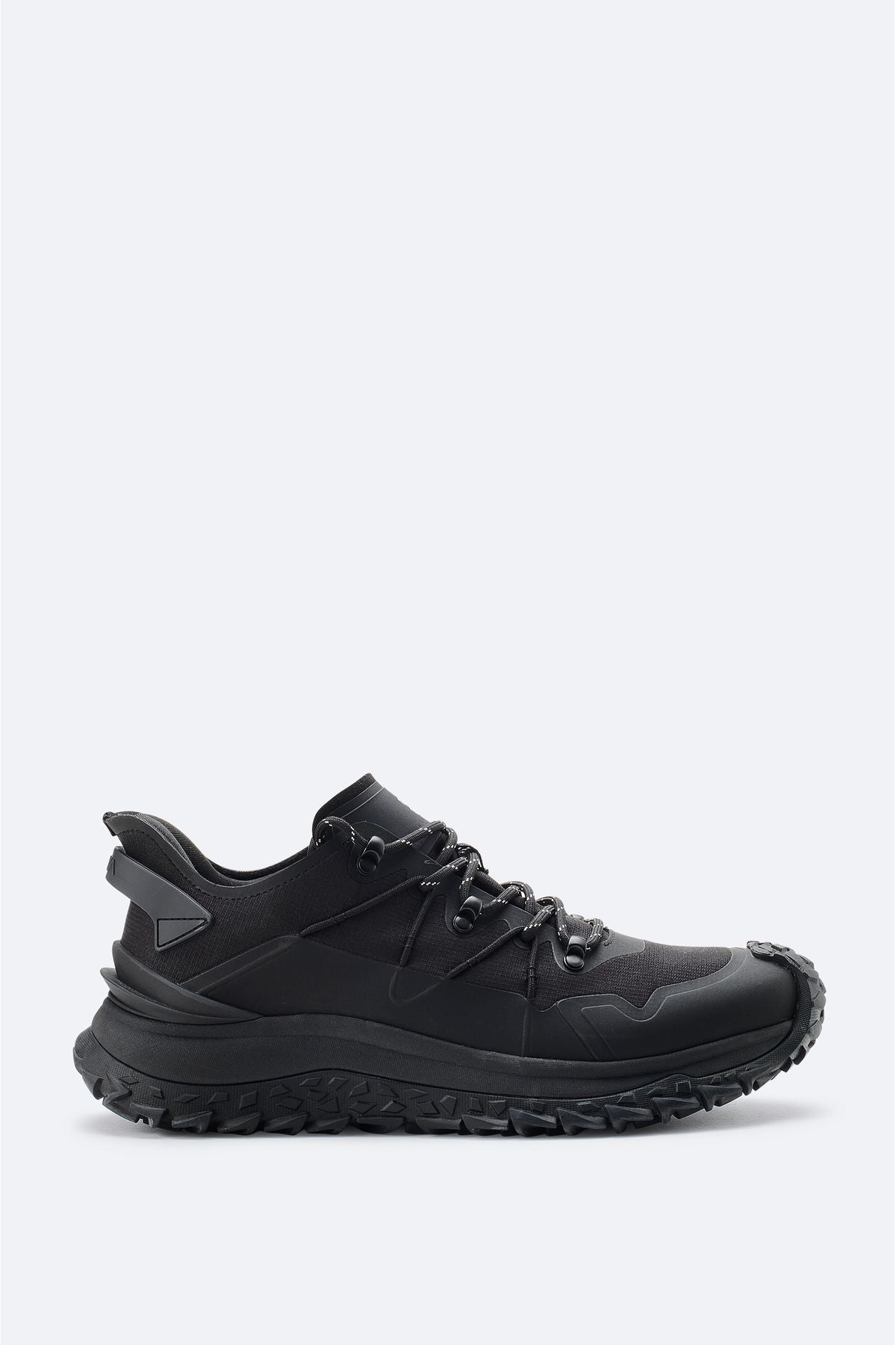 Men's Black 100 %Rubber Base Water Protector Sneaker Shoes A42Y8011