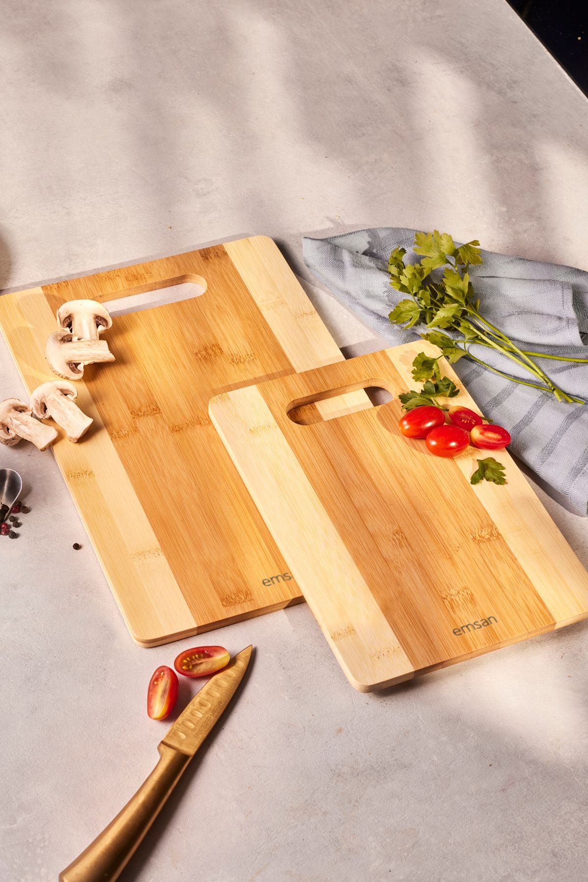 Bamboo Lupine 2 Cutting Board