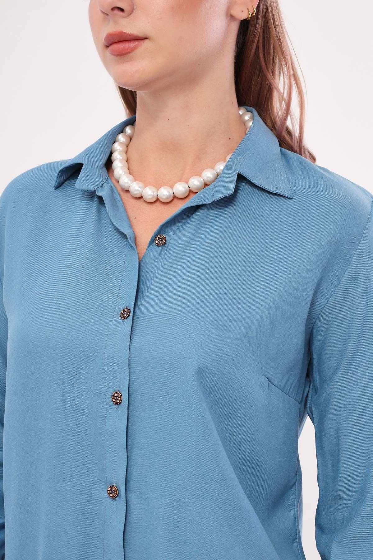 Female Flat Shirt with Icemavi Long Sleeve ARM-18Y001176